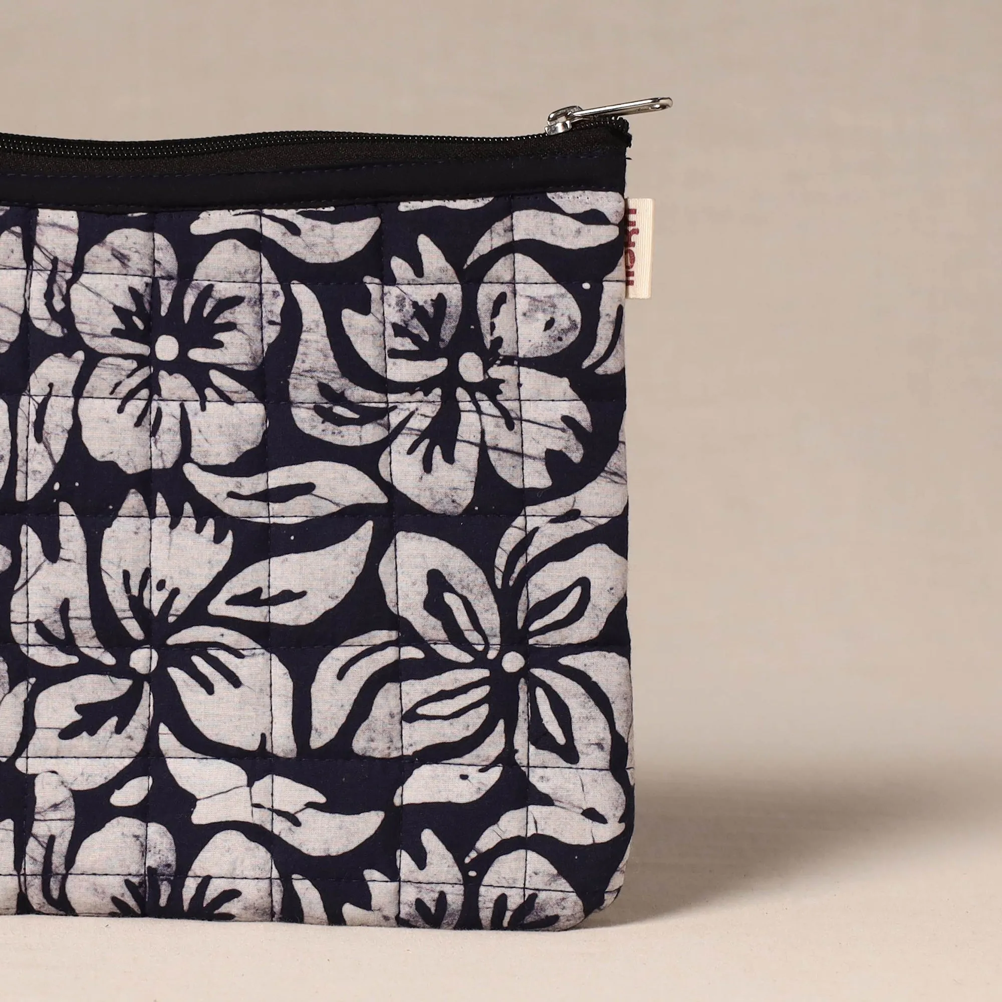 Purple - Handmade Quilted Utility Pouch 08 sold by Itokri product image thumbnail 3