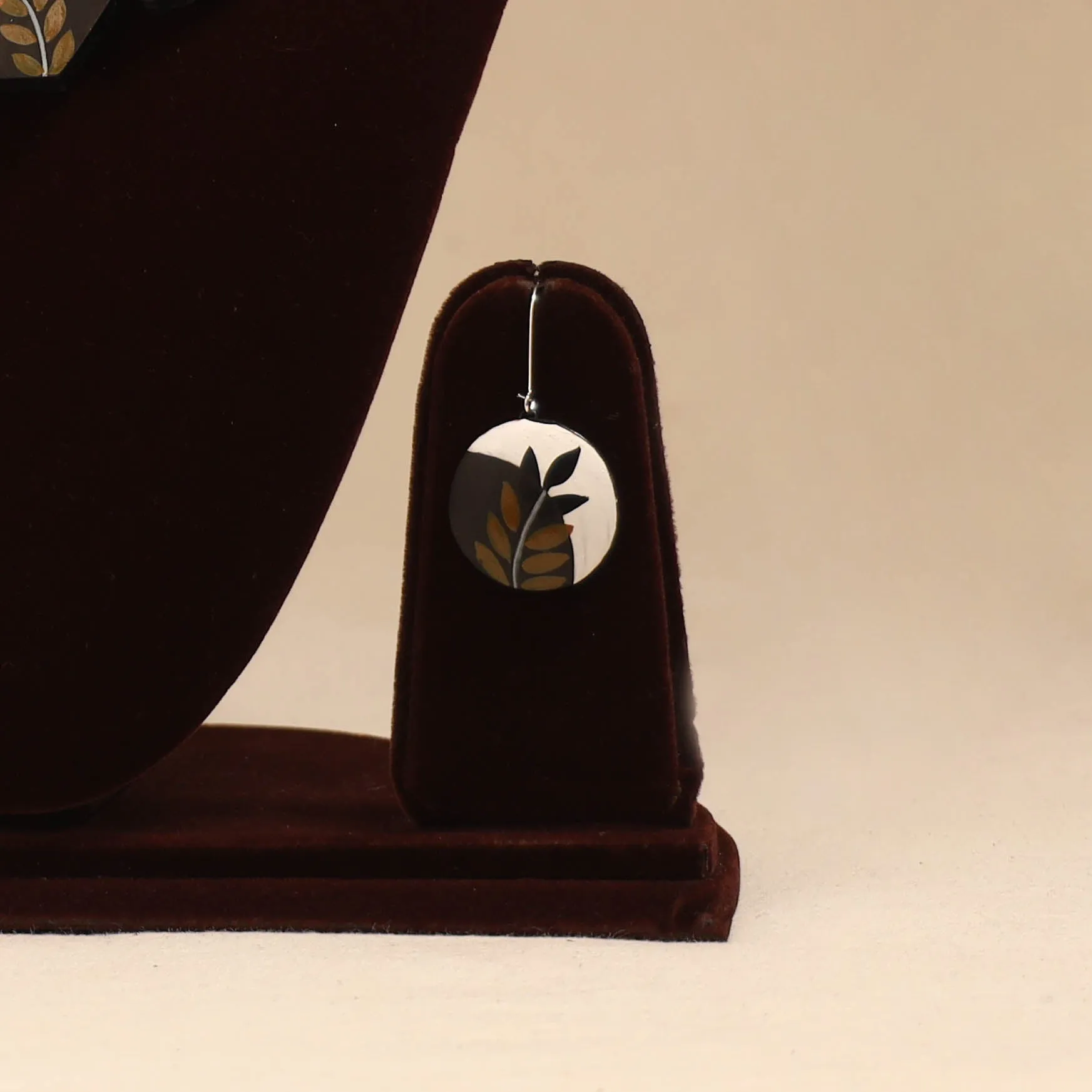 Multicolor - Bishnupur Handpainted Terracotta Necklace Set 38 sold by Itokri product image thumbnail 2