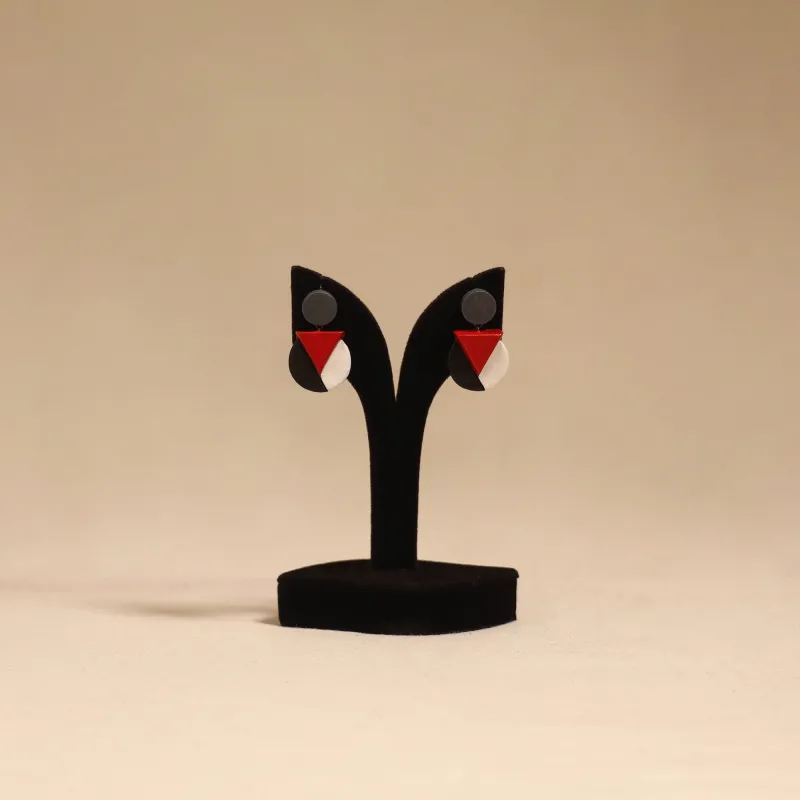 Multicolor - Bishnupur Handpainted Terracotta Earrings 134 sold by Itokri