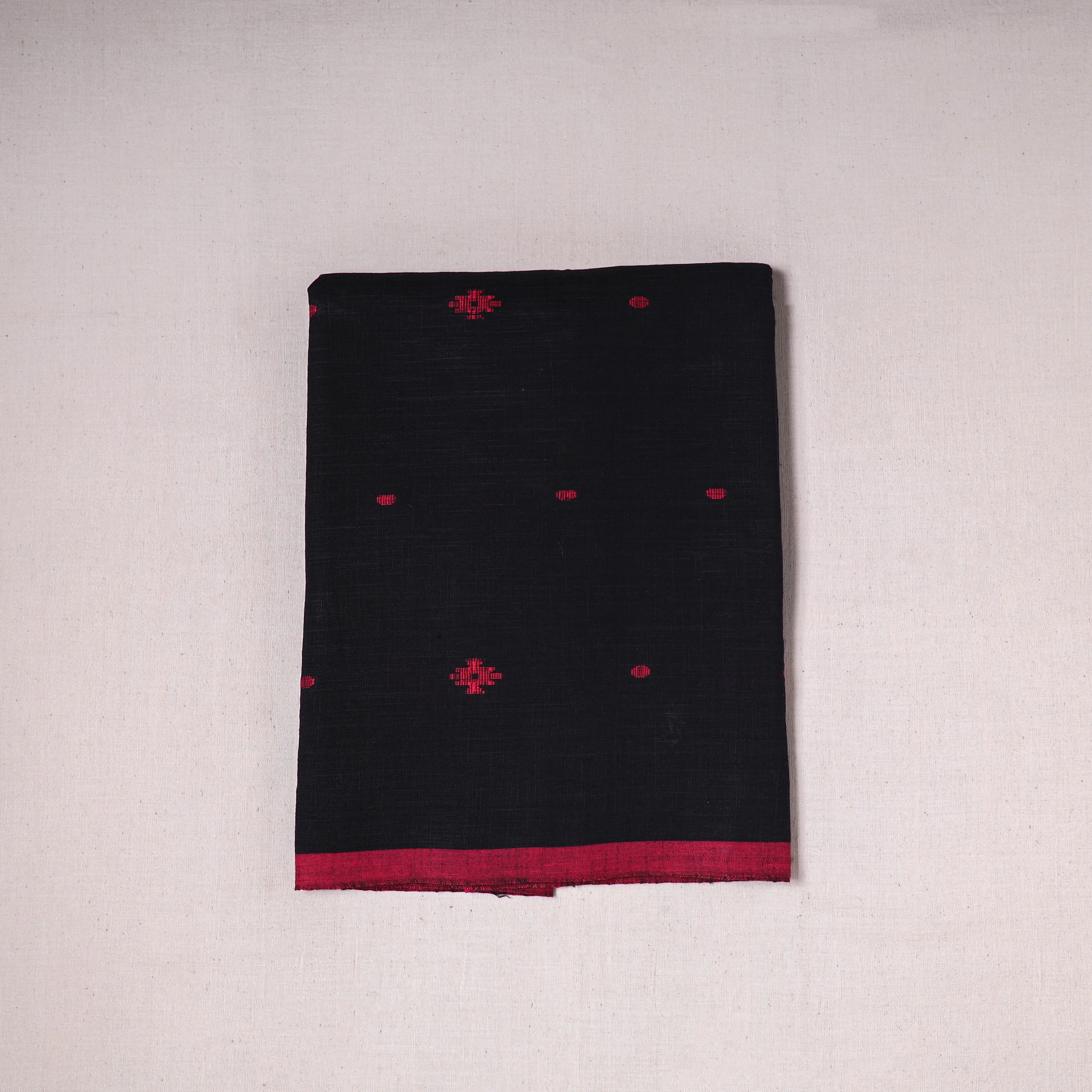 Black - Prewashed Cotton Jacquard Precut Fabric 25 sold by Itokri