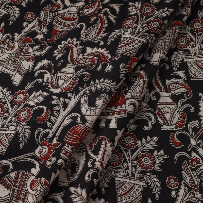 Printed Cotton Kalamkari Fabric 17 sold by Itokri