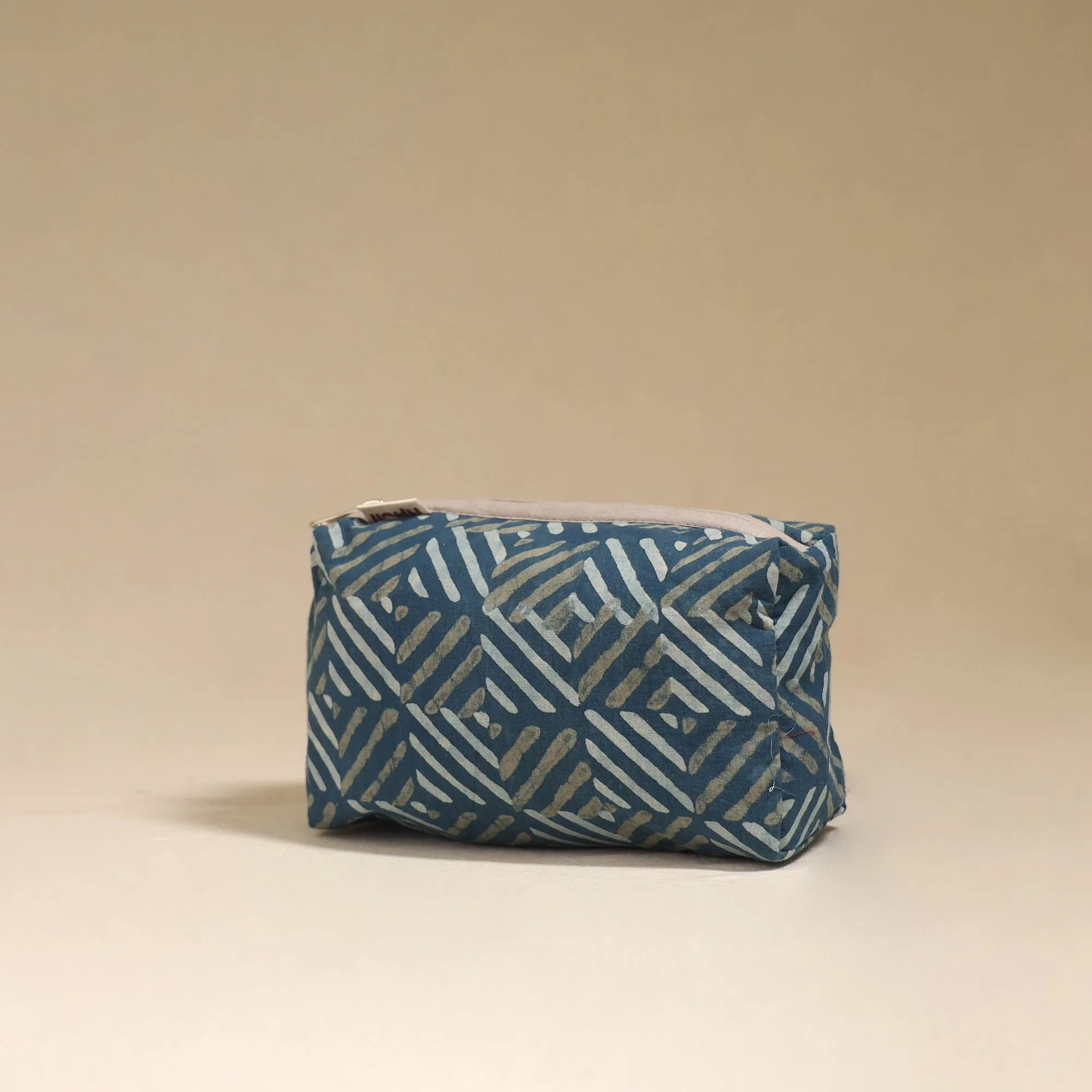 Blue - Handcrafted Fabric Toiletry Bag 26 sold by Itokri product image thumbnail 2