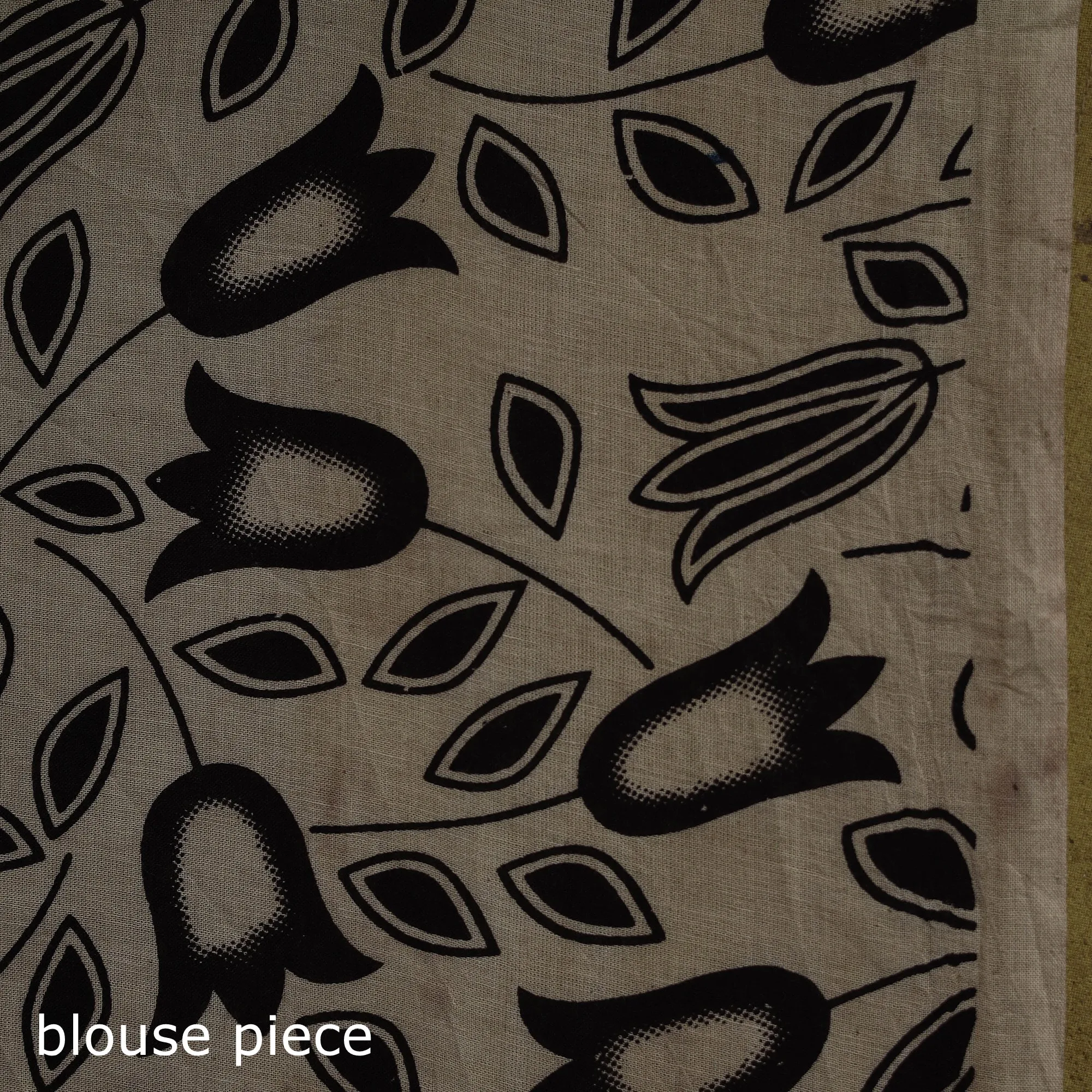 Blue - Printed Cotton Nellore Kalamkari Saree 46 sold by Itokri product image thumbnail 5