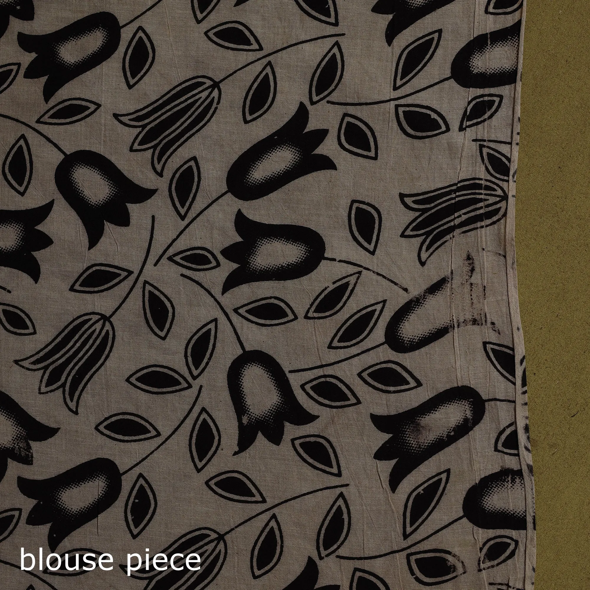 Beige - Printed Cotton Nellore Kalamkari Saree 20 sold by Itokri product image thumbnail 5