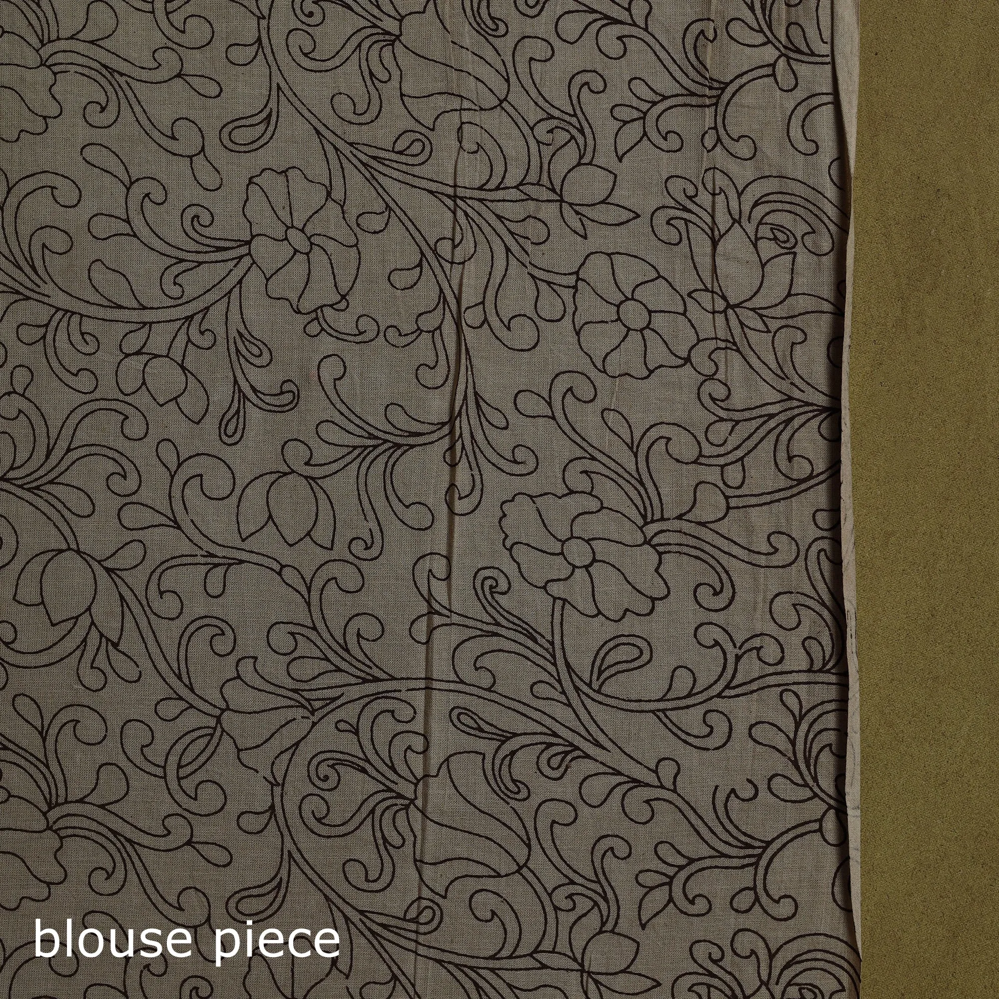 Multicolor - Printed Cotton Nellore Kalamkari Saree 05 sold by Itokri product image thumbnail 5