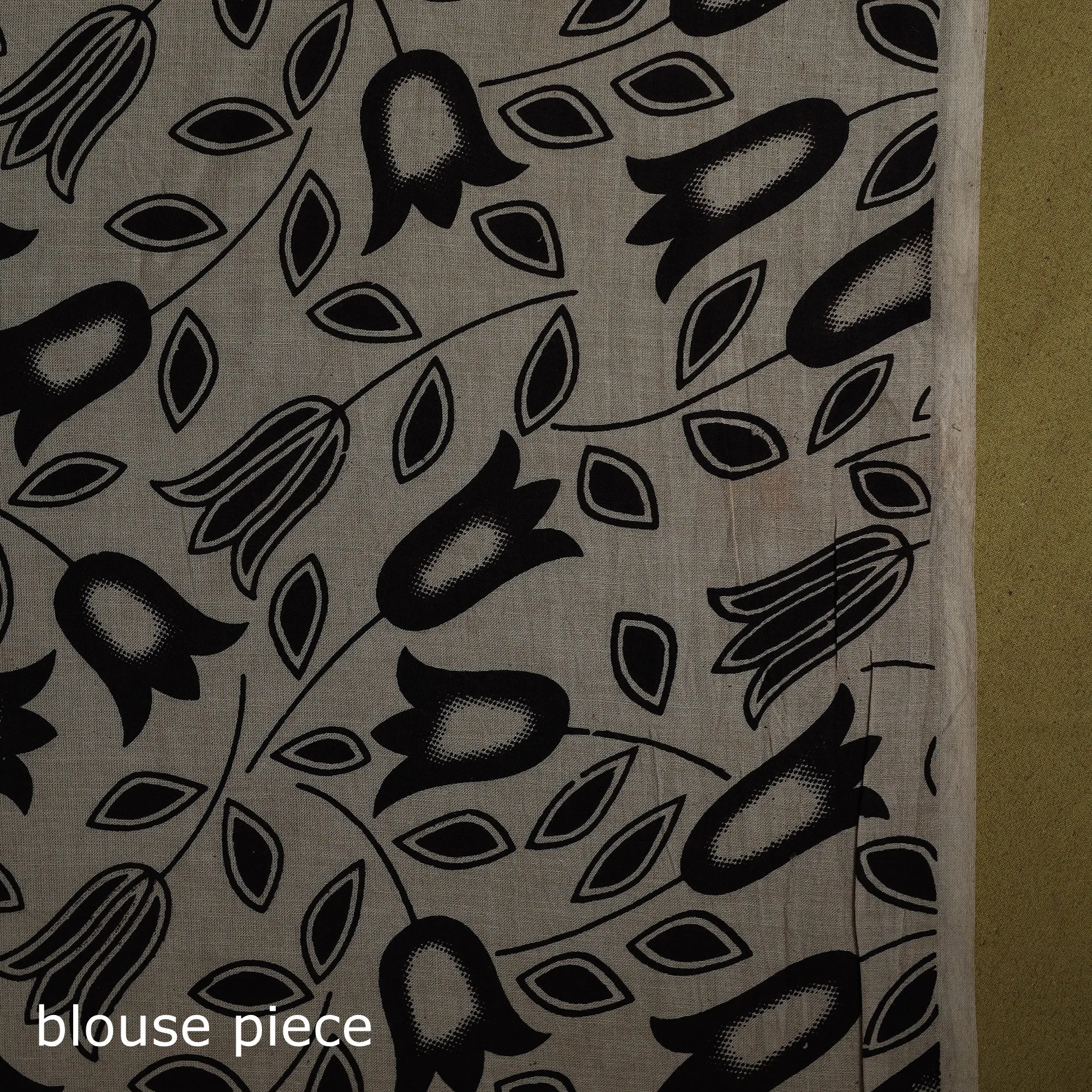 Brown - Printed Cotton Nellore Kalamkari Saree 03 sold by Itokri product image thumbnail 5