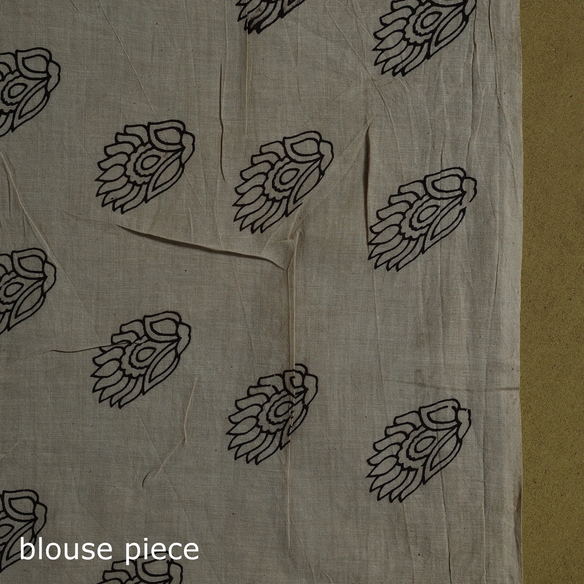 Black - Printed Cotton Nellore Kalamkari Saree 01 sold by Itokri product image thumbnail 5