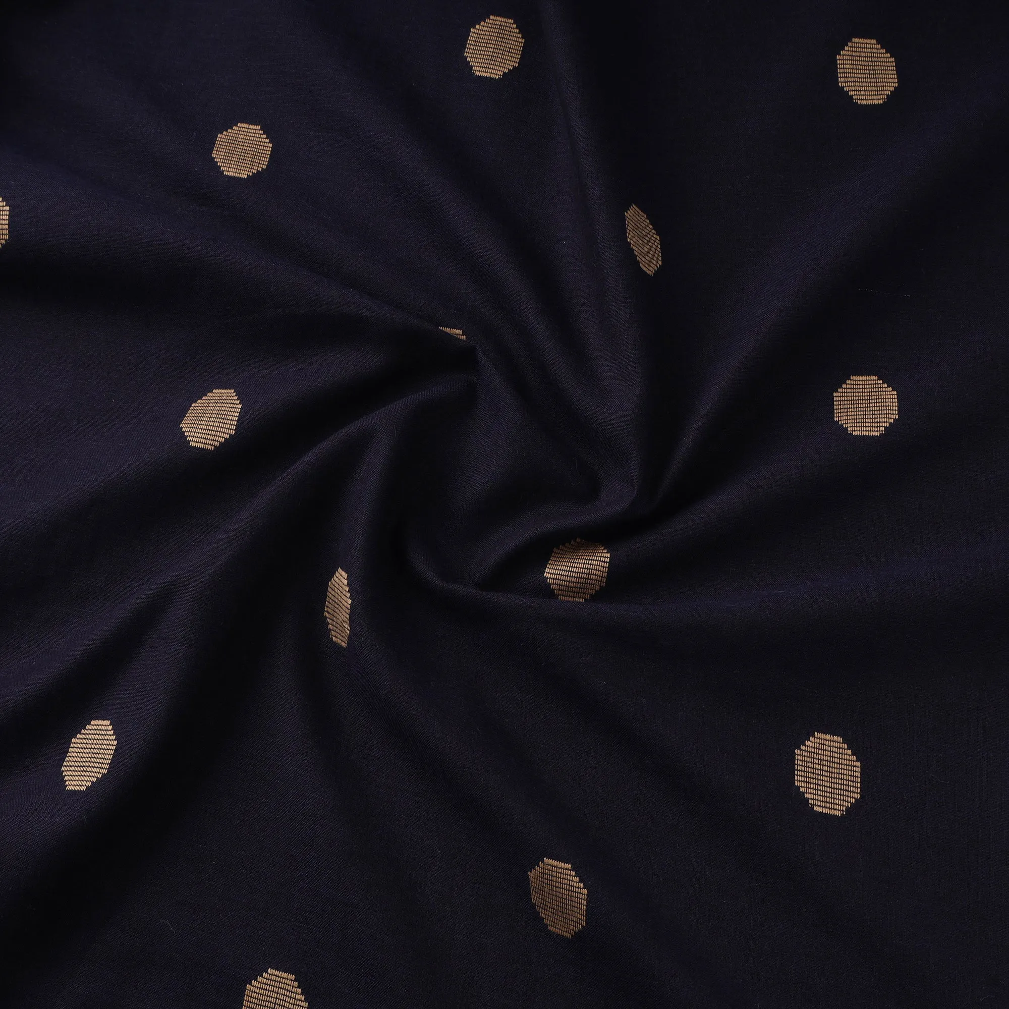 Blue - Prewashed Cotton Jacquard Fabric 11 sold by Itokri product image thumbnail 3