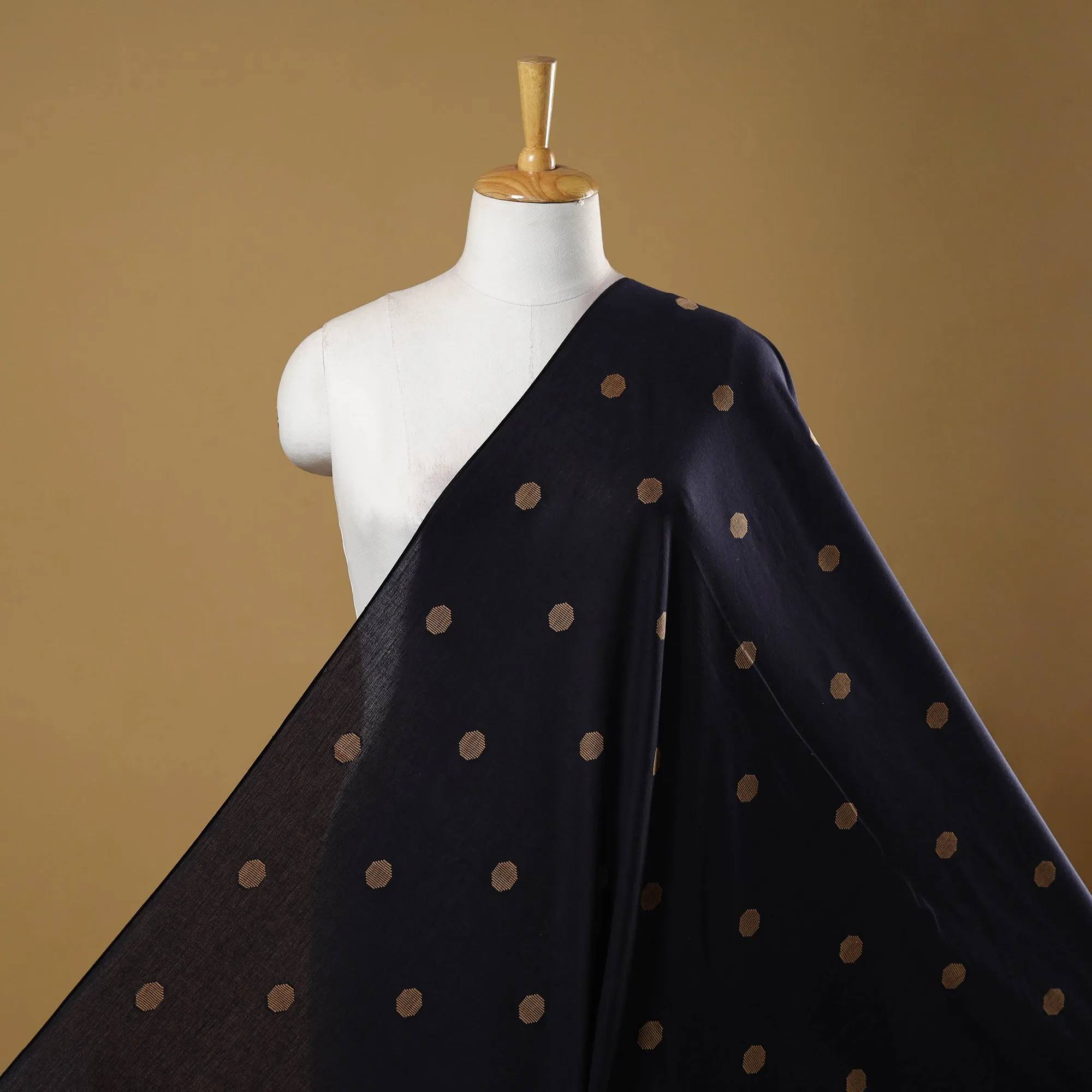 Blue - Prewashed Cotton Jacquard Fabric 11 sold by Itokri product image thumbnail 2