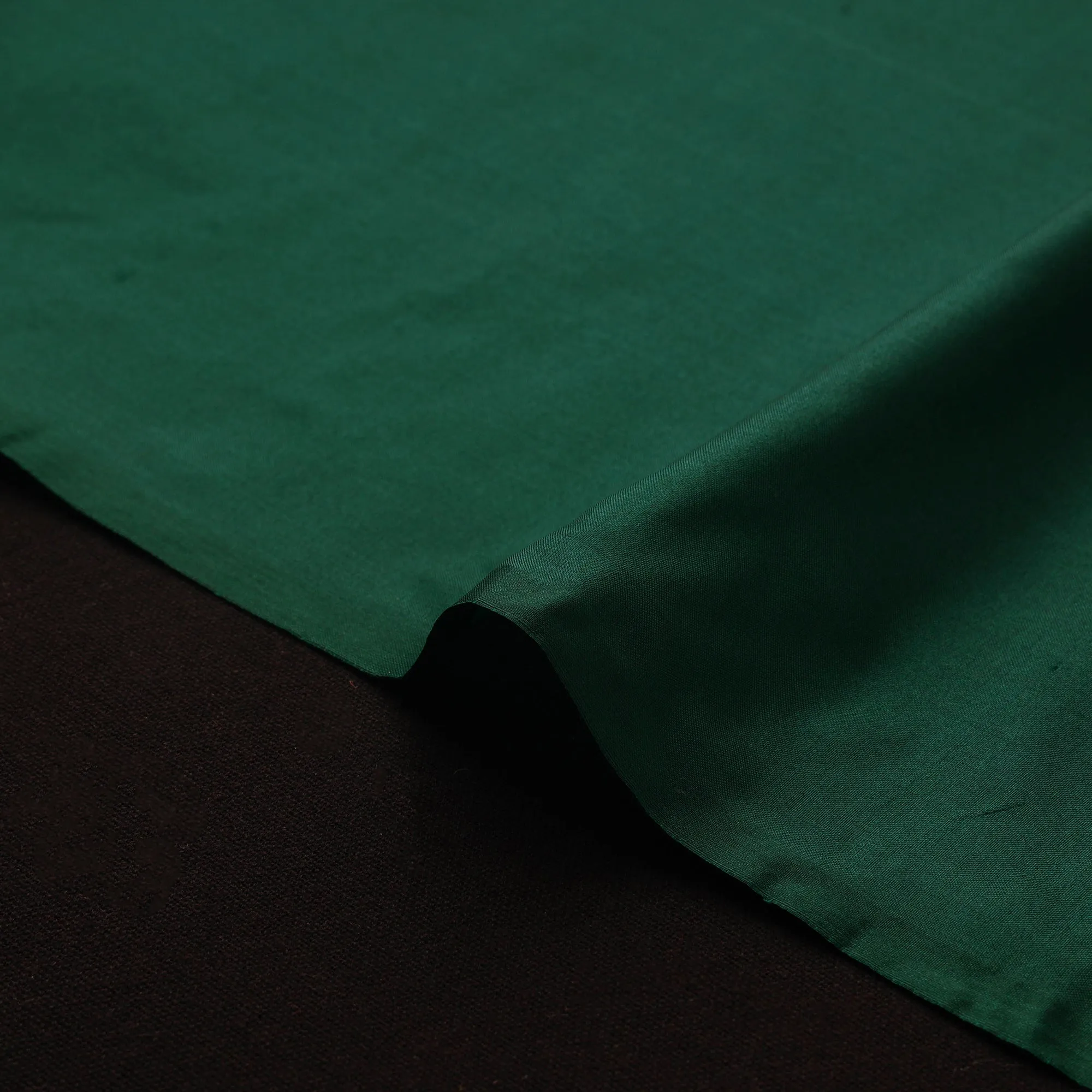 Green - Pure Silk Plain Fabric 03 sold by Itokri product image thumbnail 4