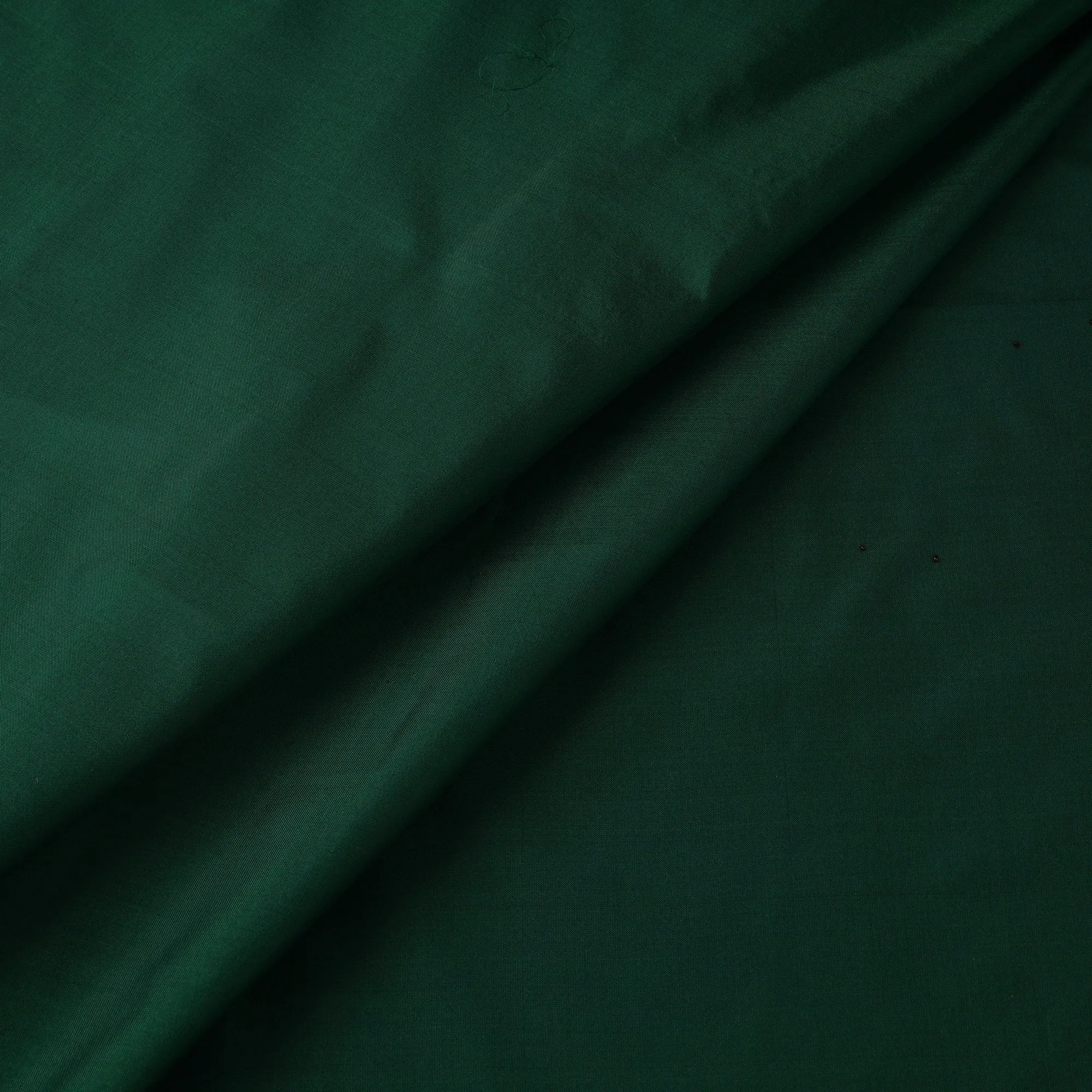 Green - Pure Silk Plain Fabric 03 sold by Itokri