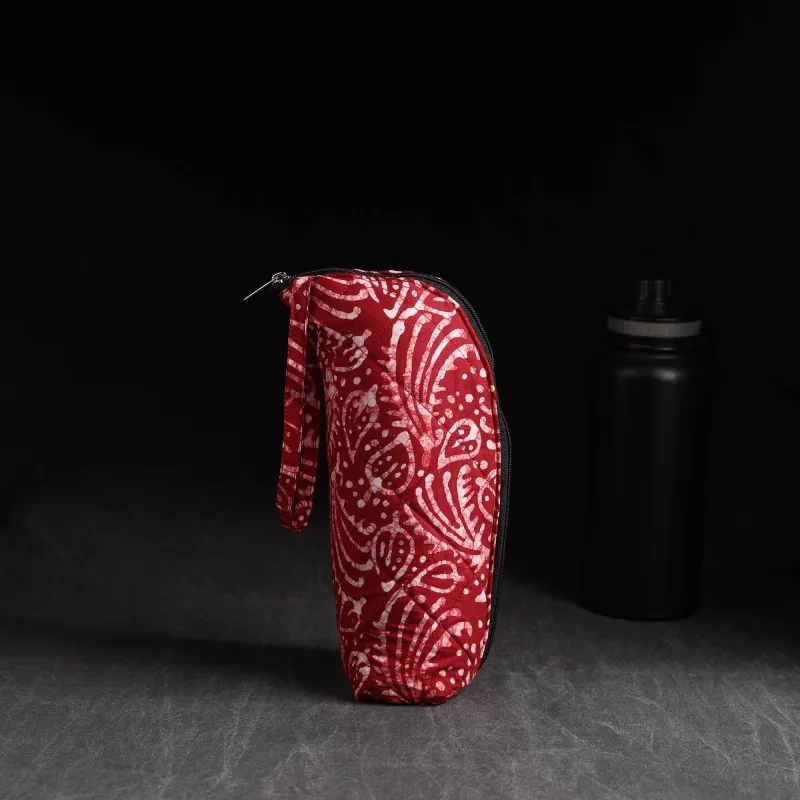 Red - Handmade 1L Water Bottle Cover 59 sold by Itokri