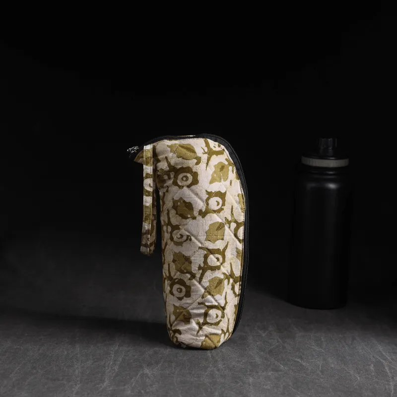 Green - Handmade 1L Water Bottle Cover 38 sold by Itokri