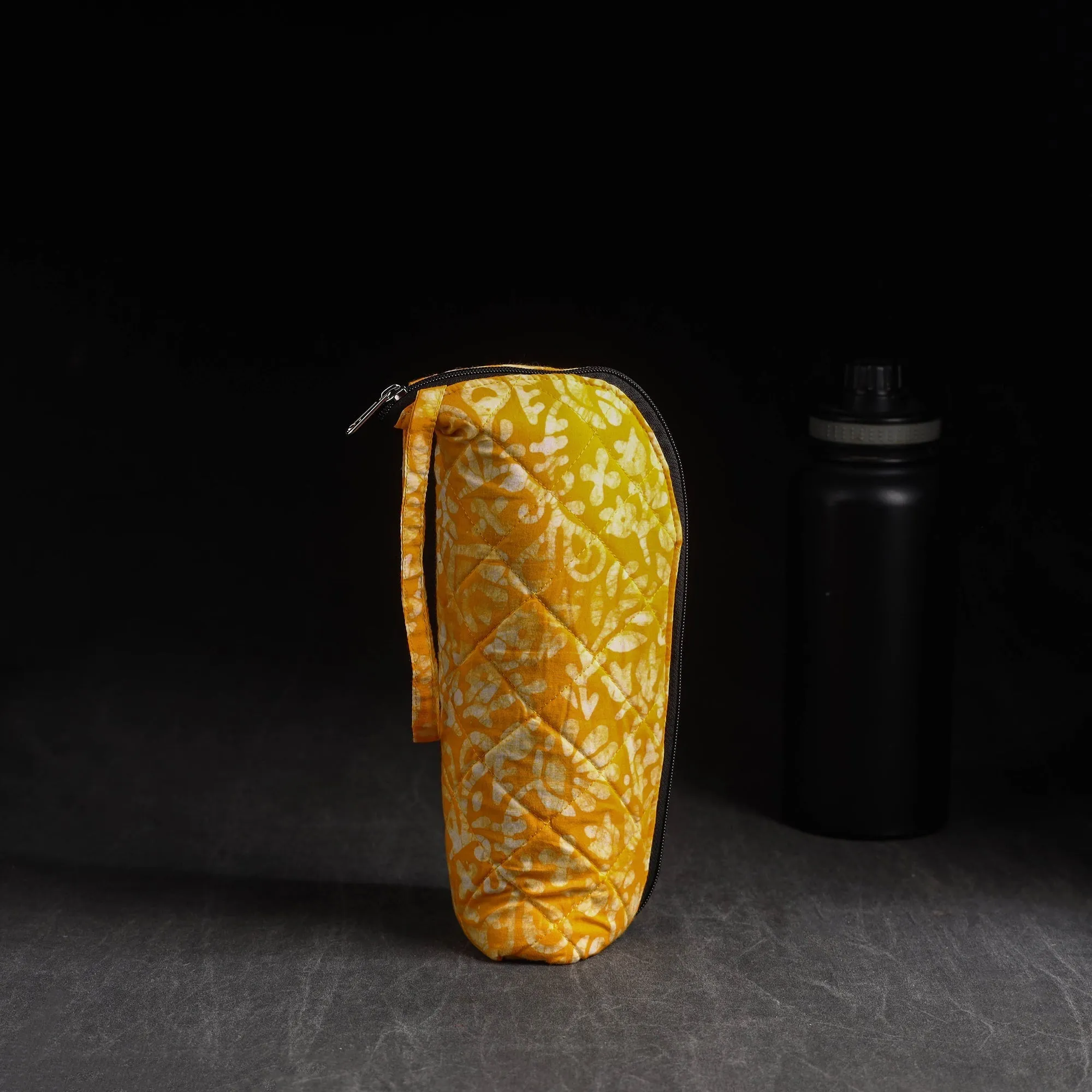 Yellow - Handmade 1L Water Bottle Cover 36 sold by Itokri