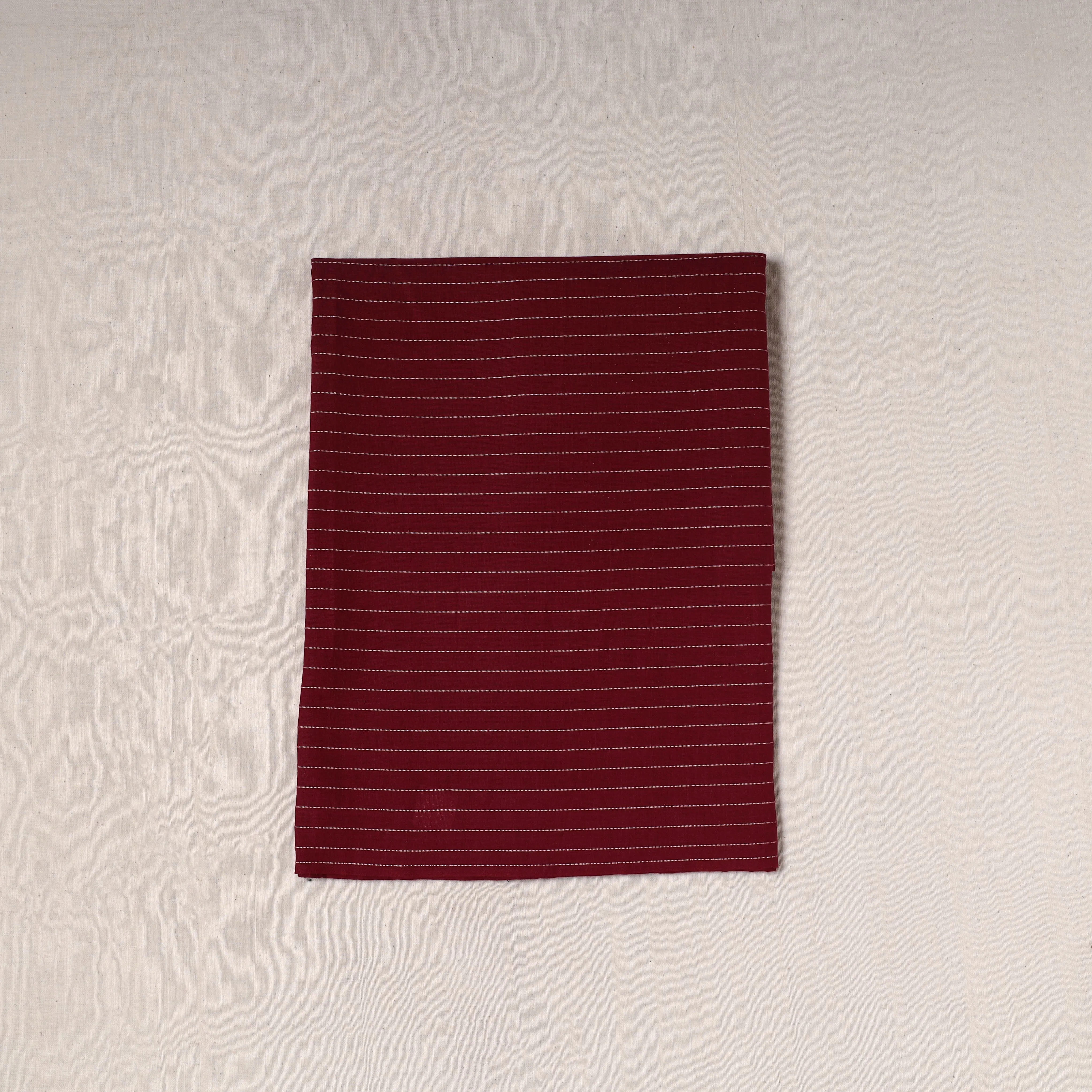 Maroon - Prewashed Cotton Jacquard Precut Fabric (1.7 meter) 133 sold by Itokri