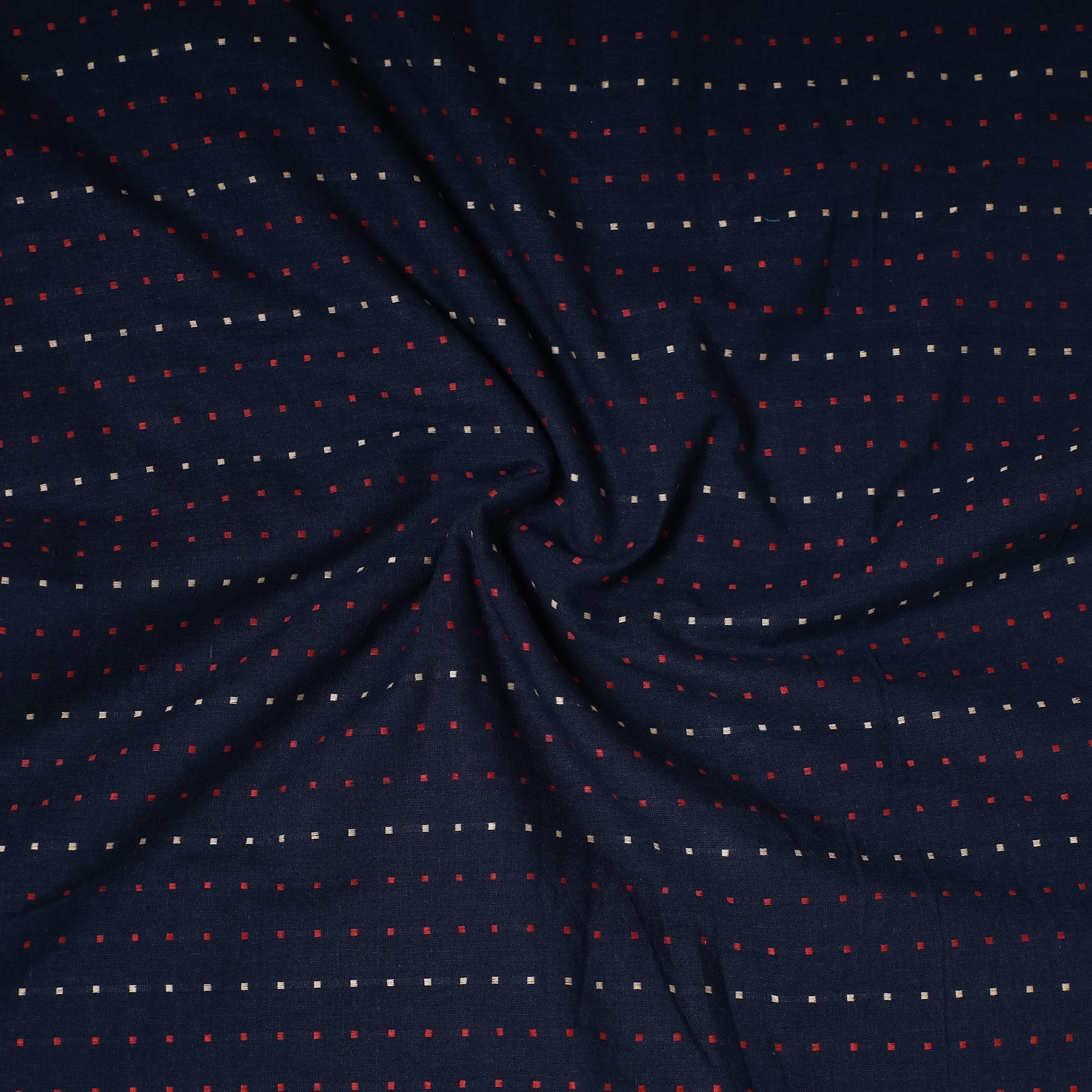 Blue - Prewashed Cotton Jacquard Precut Fabric (2 meter) 116 sold by Itokri product image thumbnail 2