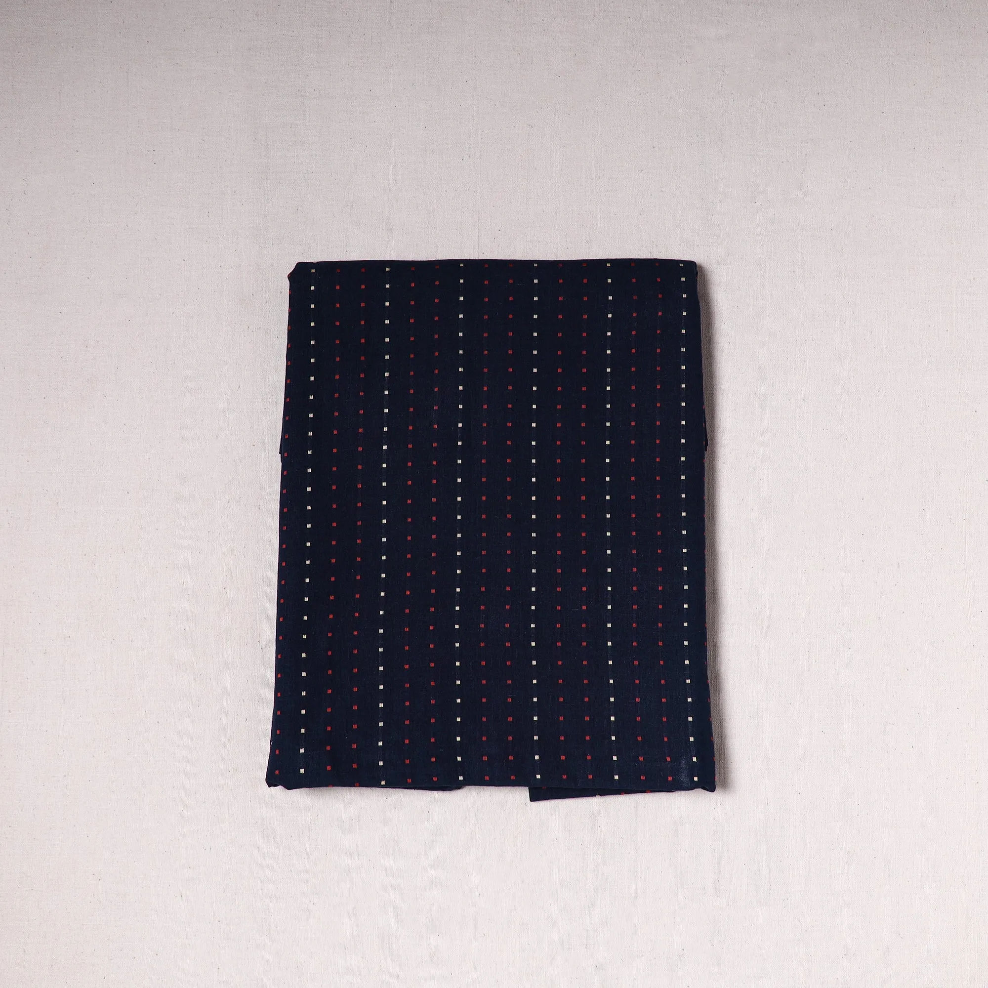 Blue - Prewashed Cotton Jacquard Precut Fabric (2 meter) 116 sold by Itokri
