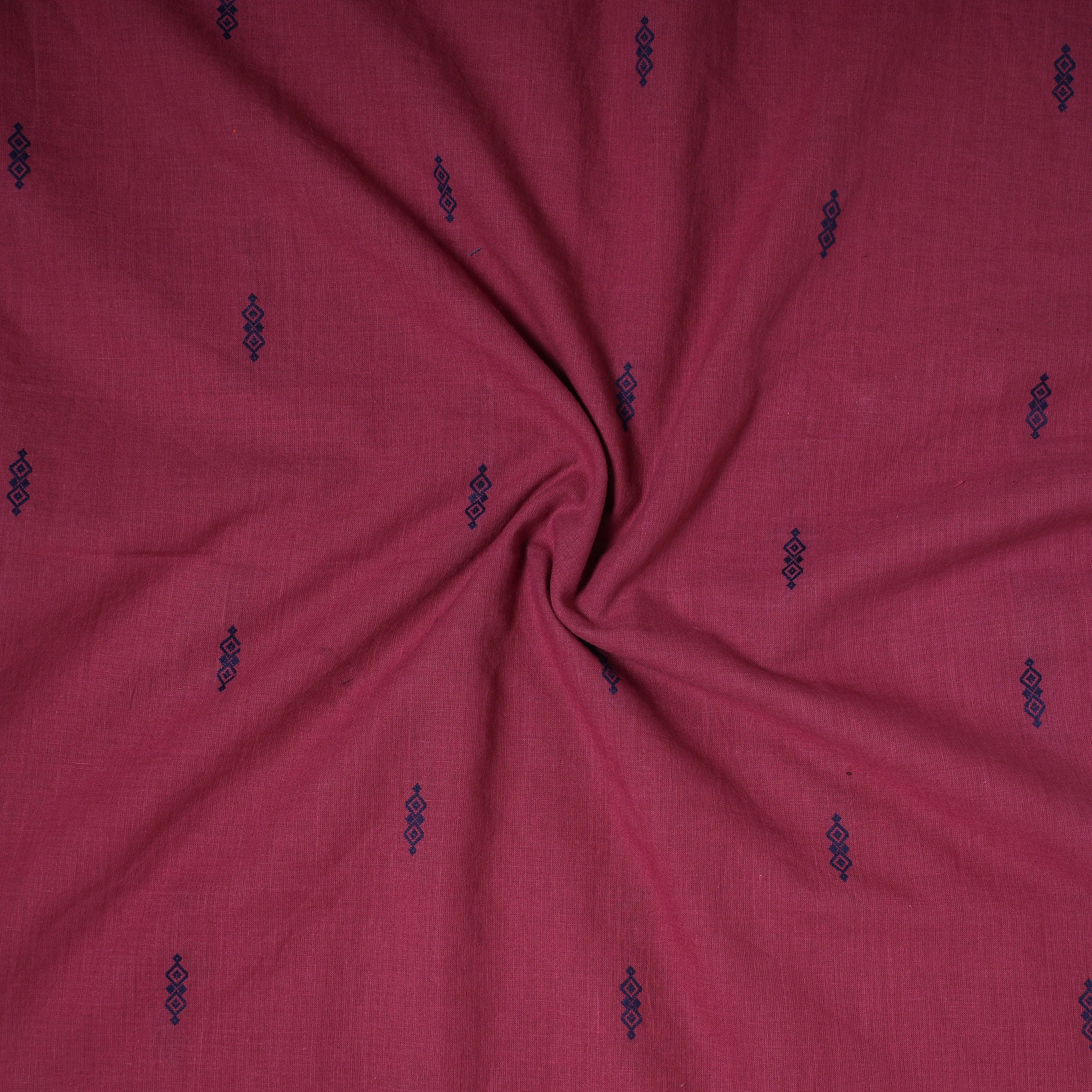Pink - Prewashed Cotton Jacquard Precut Fabric (2.5 meter) 89 sold by Itokri product image thumbnail 2