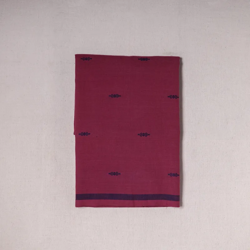 Pink - Prewashed Cotton Jacquard Precut Fabric (2.5 meter) 89 made by Itokri