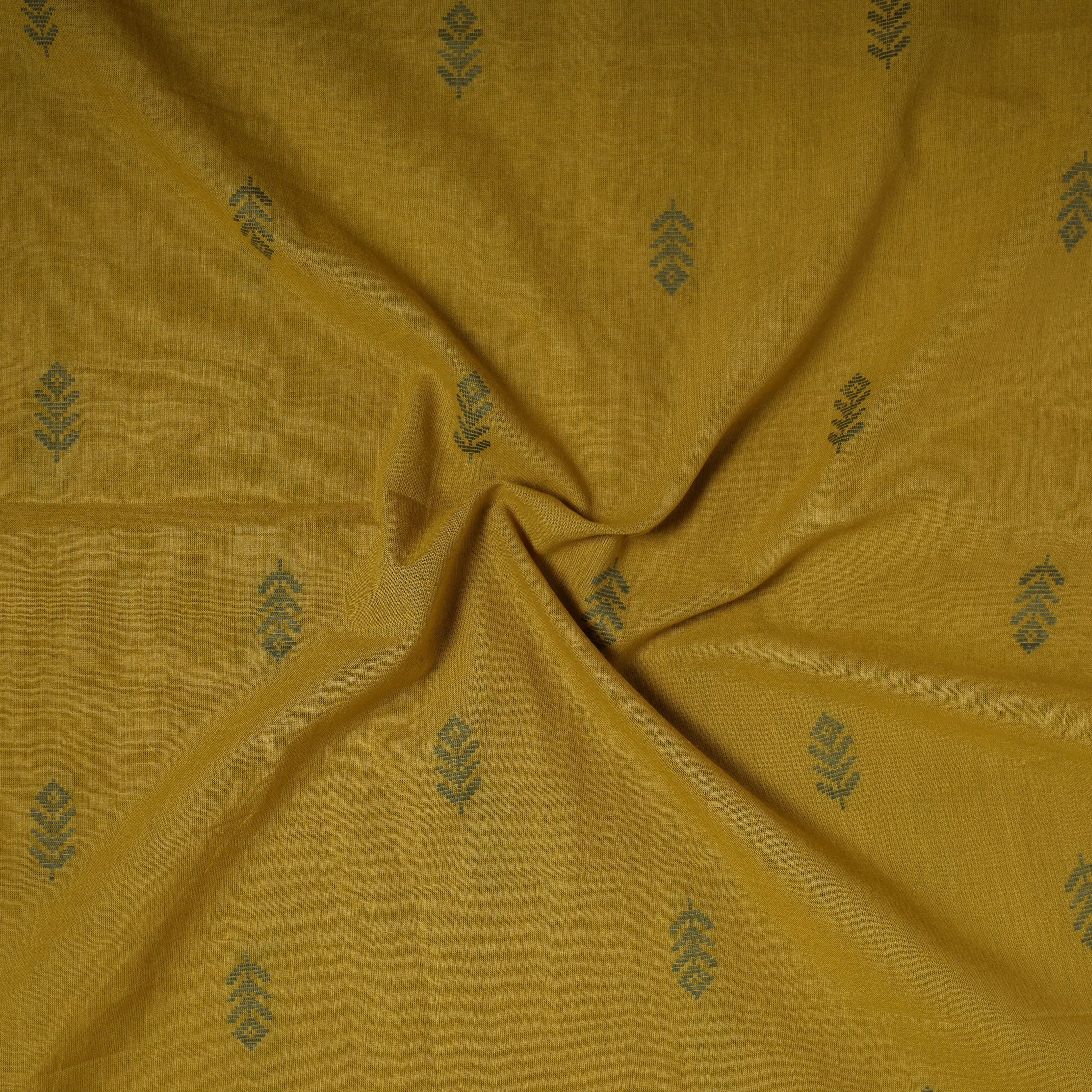 Yellow - Prewashed Cotton Jacquard Precut Fabric (2.7 meter) 68 sold by Itokri product image thumbnail 2