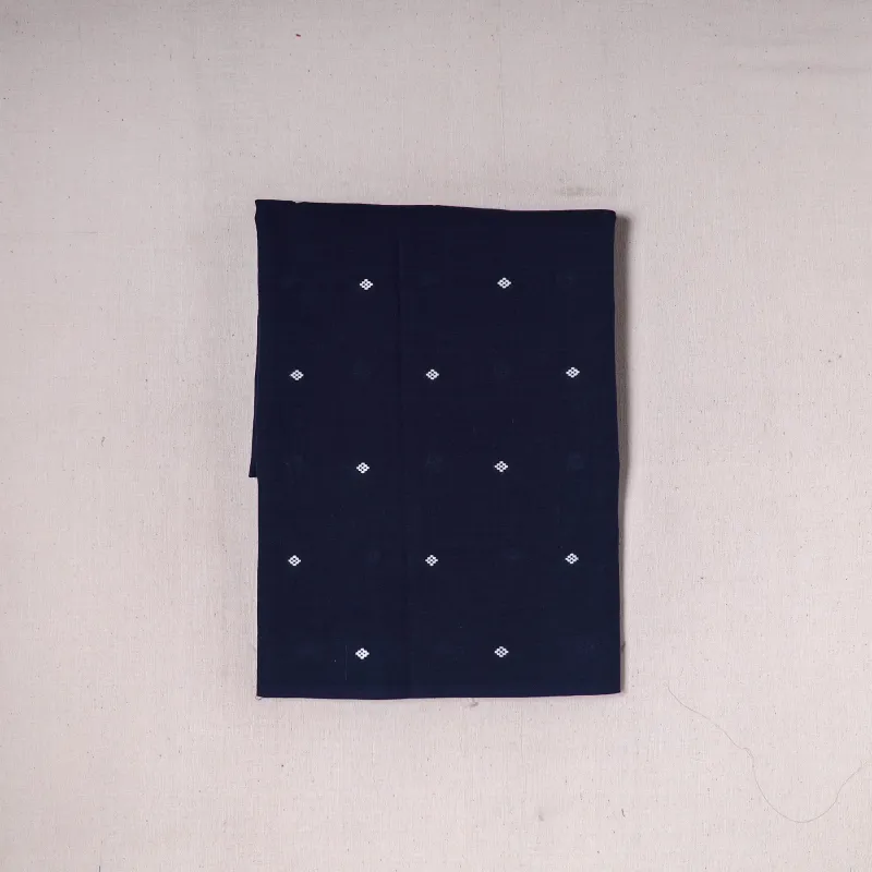 Blue - Prewashed Cotton Jacquard Precut Fabric (2.55 meter) 58 made by Itokri