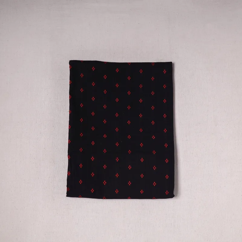 Black - Prewashed Cotton Jacquard Precut Fabric (2 meter) 50 made by Itokri
