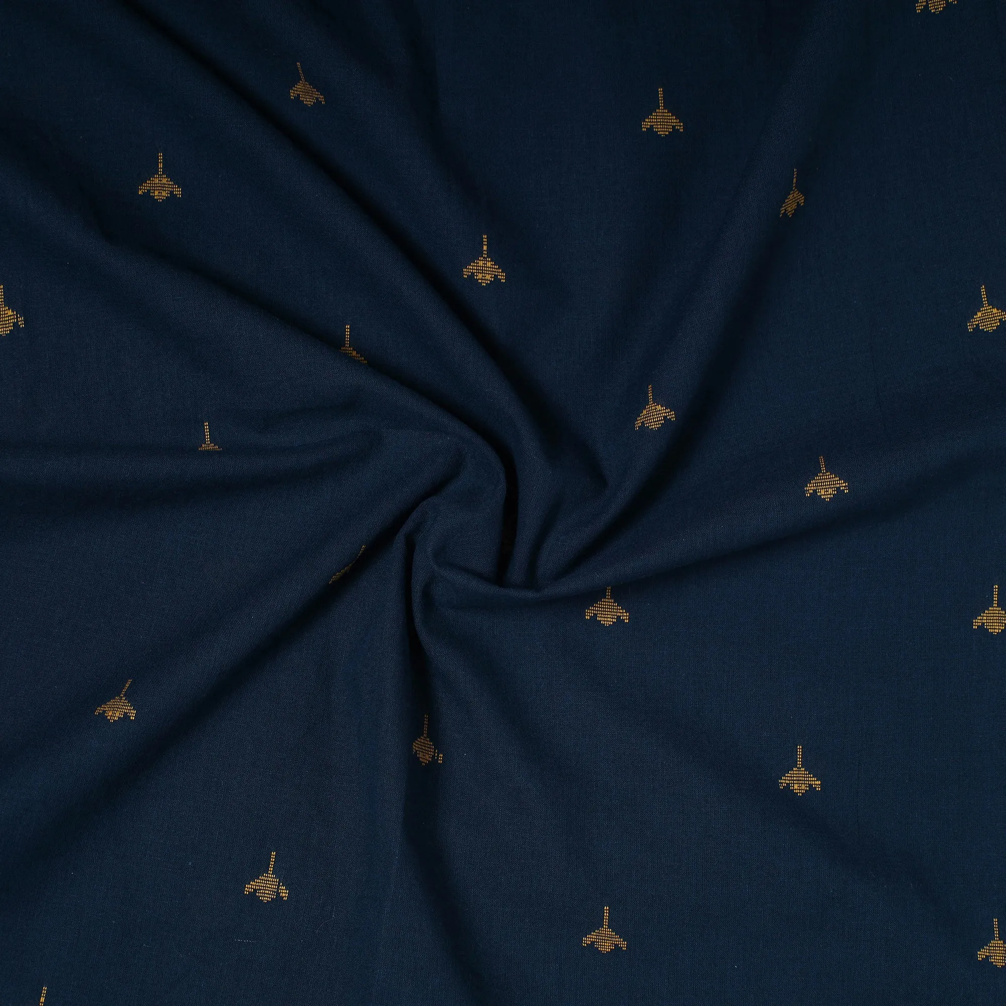 Blue - Prewashed Cotton Jacquard Precut Fabric (2.5 meter) 49 sold by Itokri product image thumbnail 2
