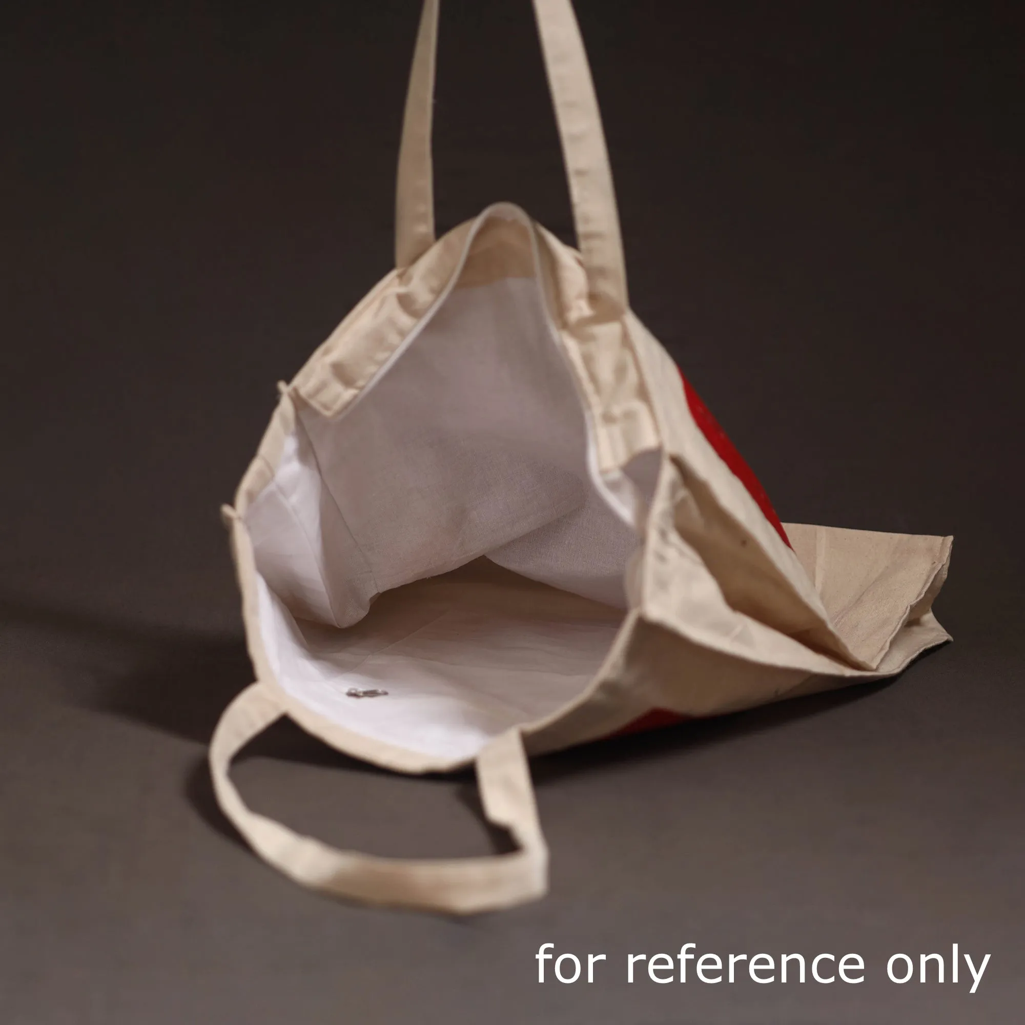 Brown - Handcrafted Ikat Patch Shoulder Bag 08 sold by Itokri product image thumbnail 3