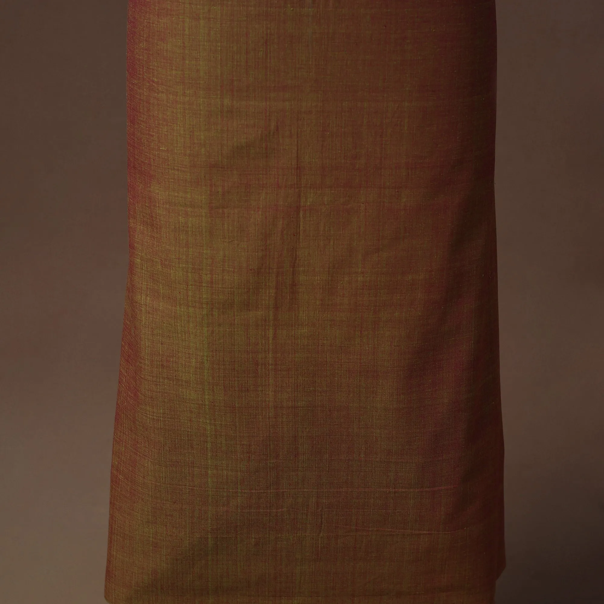 Brown - Handloom Mangalagiri Patchwork Cotton Unstitched Kurta Material (3m) 10 sold by Itokri product image thumbnail 4