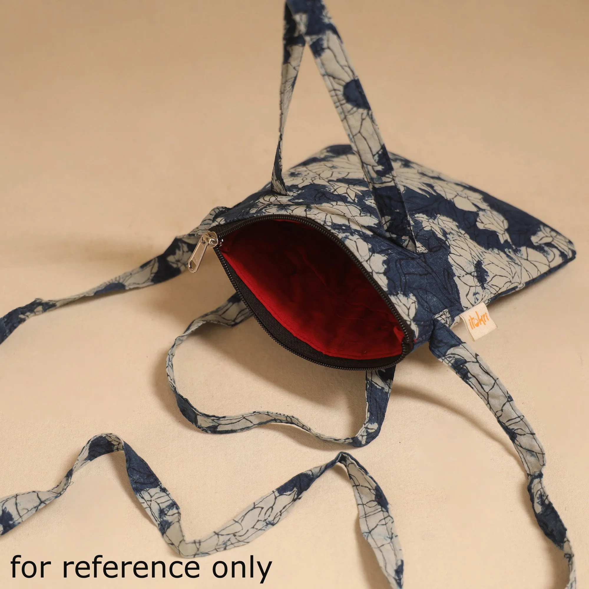 Red - Handcrafted Quilted Sling Bag 31 sold by Itokri product image thumbnail 4