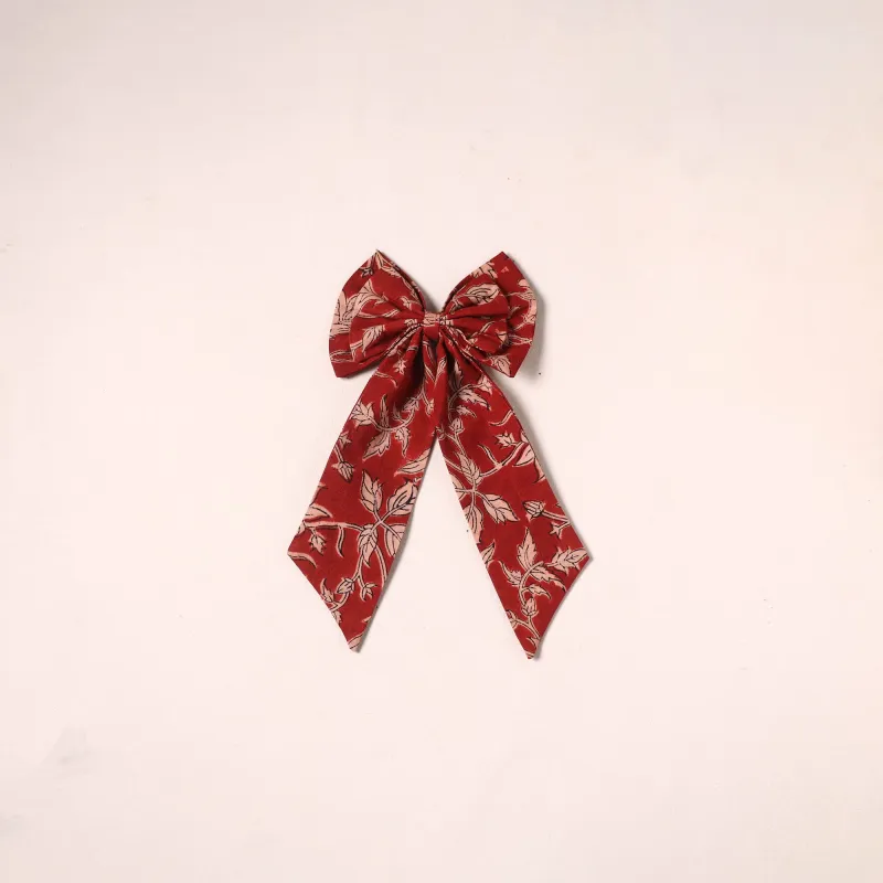 Red - Handmade Women's Bow Hair Clip 19 made by Itokri