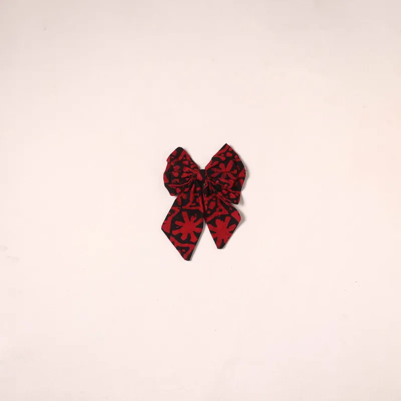 Red - Handmade Women's Bow Hair Clip 07 made by Itokri