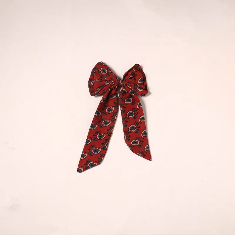 Red - Handmade Women's Bow Hair Clip 01 made by Itokri