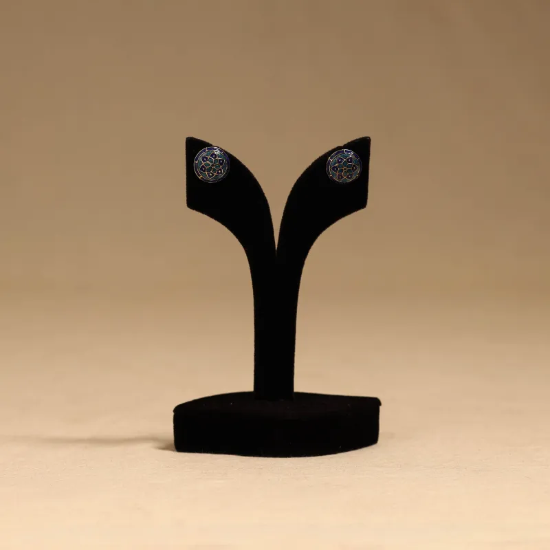 Handcrafted Paka Meenakari Earrings 99 made by Itokri