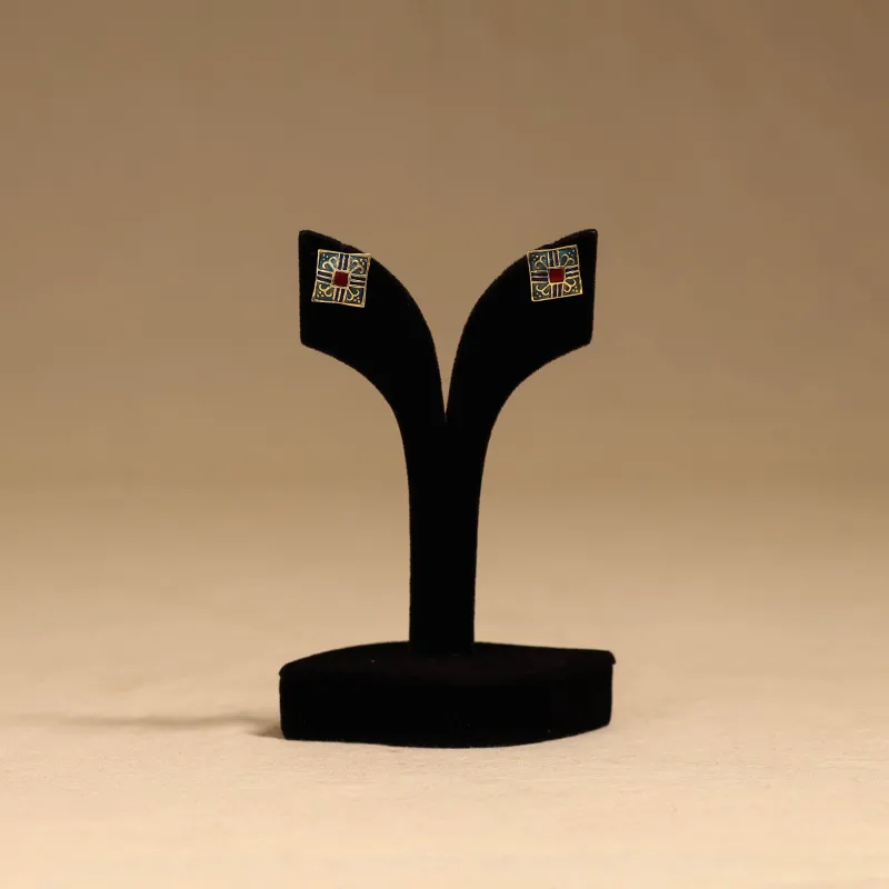 Handcrafted Paka Meenakari Earrings 94 sold by Itokri