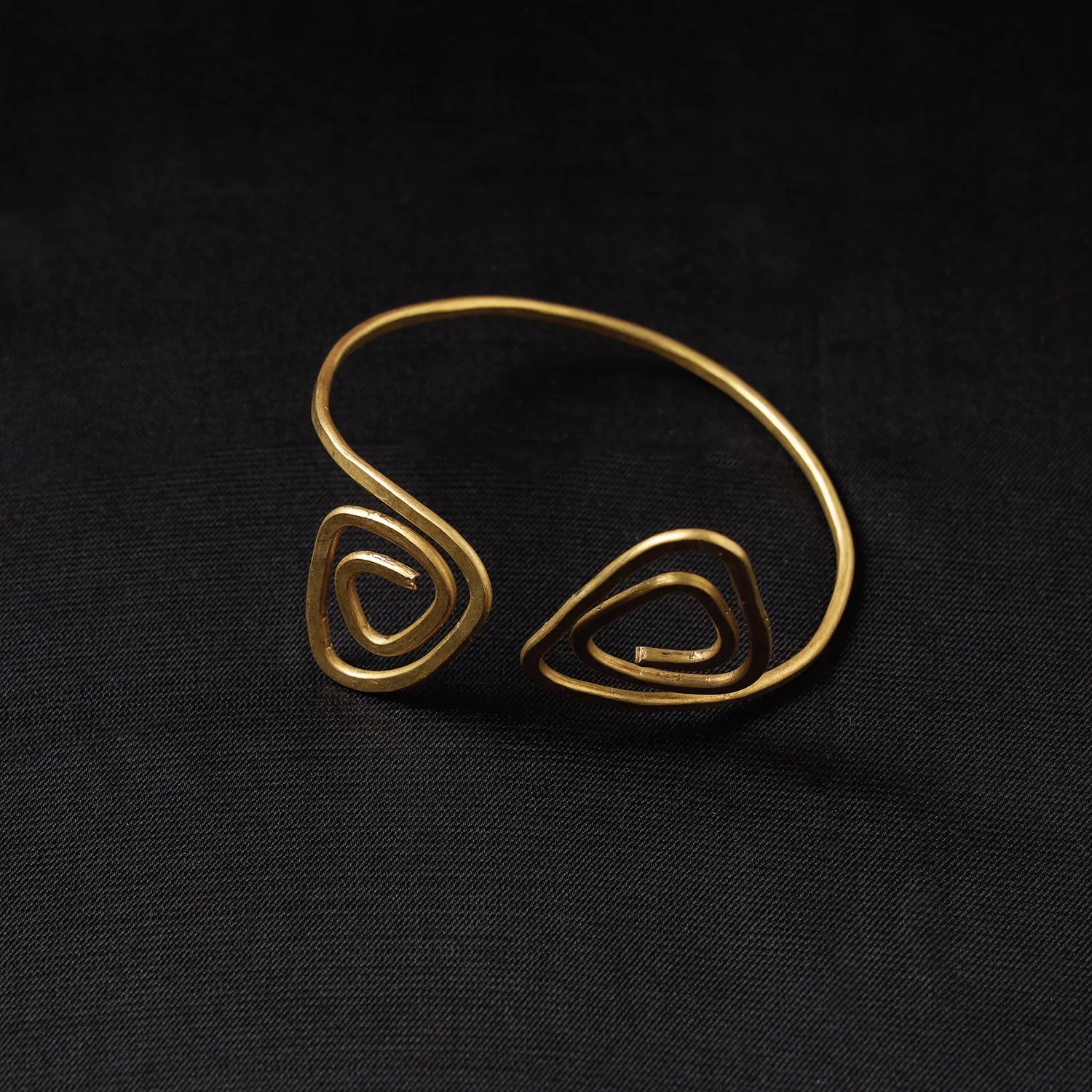 Yellow - Brass Metal Handcrafted Bracelet (Adjustable) 65 sold by Itokri product image thumbnail 3