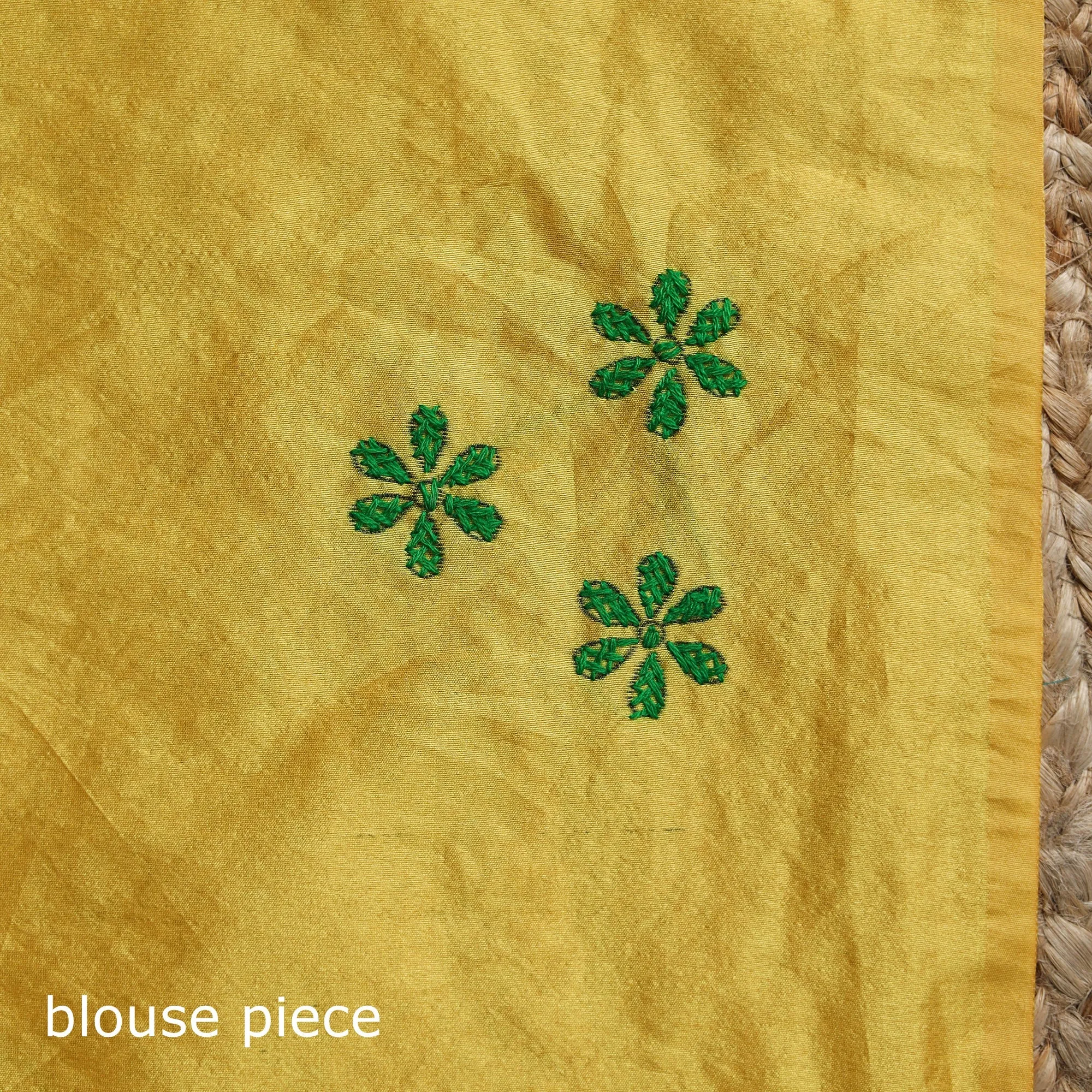 Bengal Hand Embroidered Silk Nakshi Kantha Saree 35 sold by Itokri product image thumbnail 5