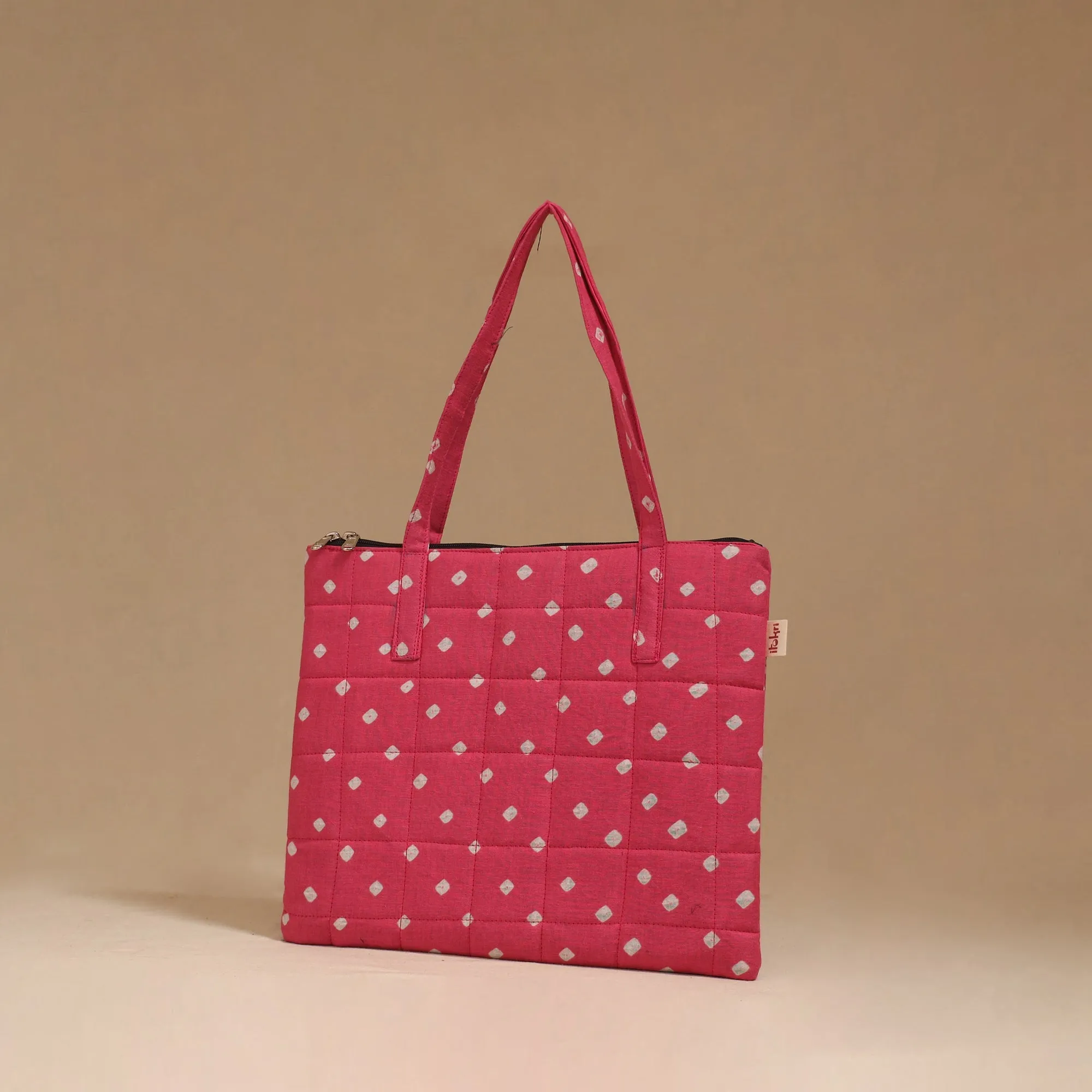 Pink - Handcrafted Quilted Handbag 96 sold by Itokri product image thumbnail 2