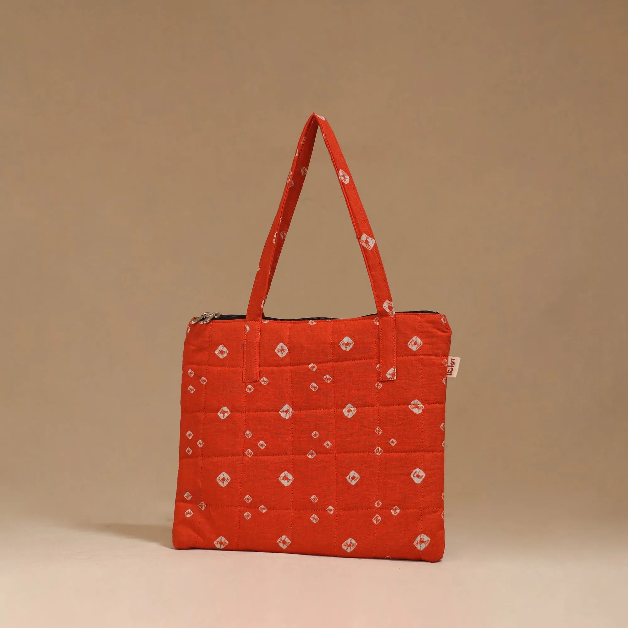 Orange - Handcrafted Quilted Handbag 91 sold by Itokri product image thumbnail 2