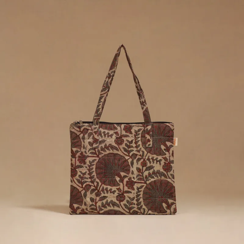 Brown - Handcrafted Quilted Handbag 77 sold by Itokri