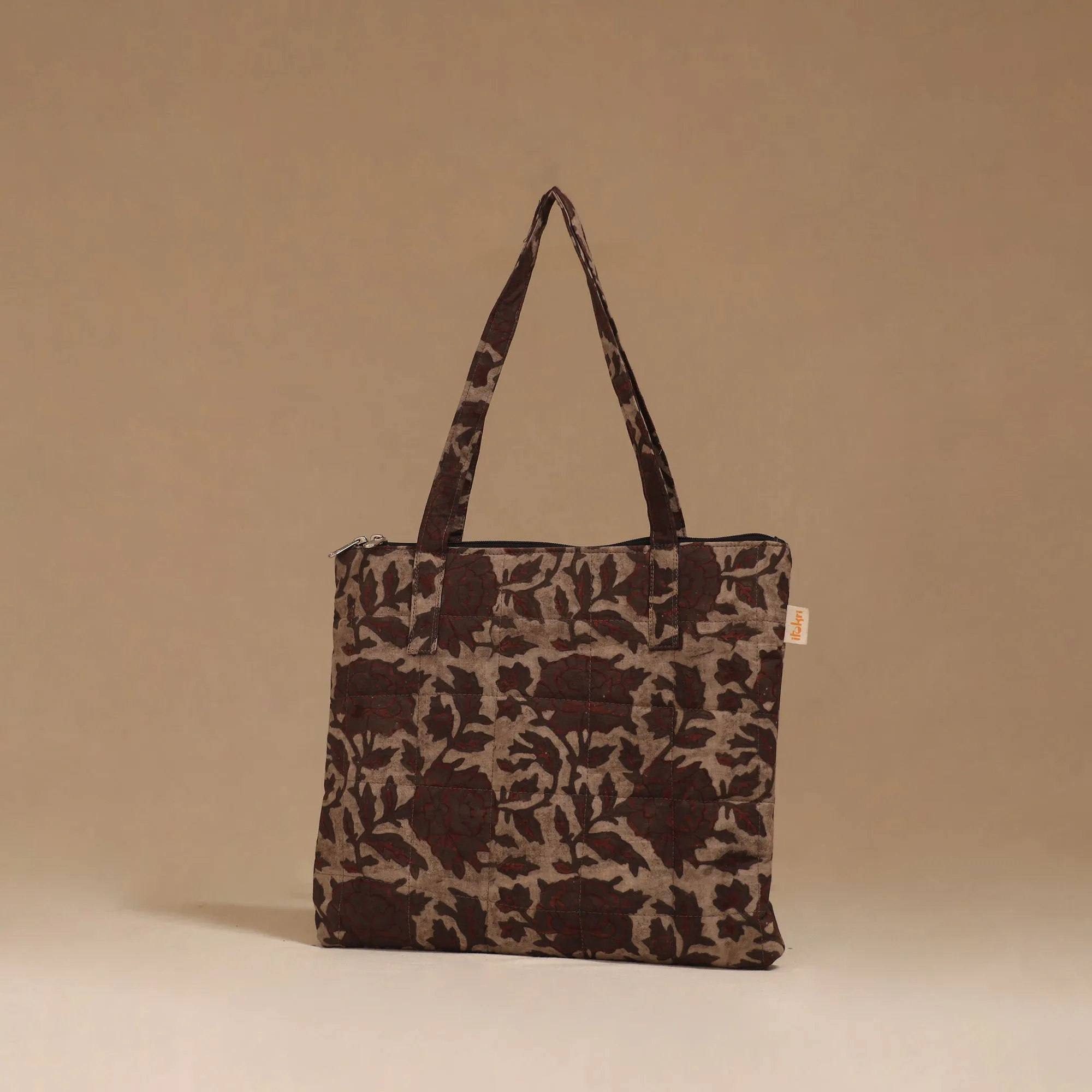 Brown - Handcrafted Quilted Handbag 74 sold by Itokri product image thumbnail 2