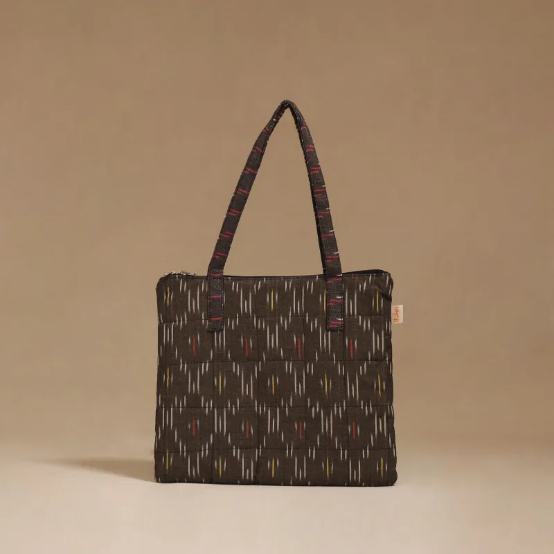Brown - Handcrafted Quilted Handbag 61 sold by Itokri