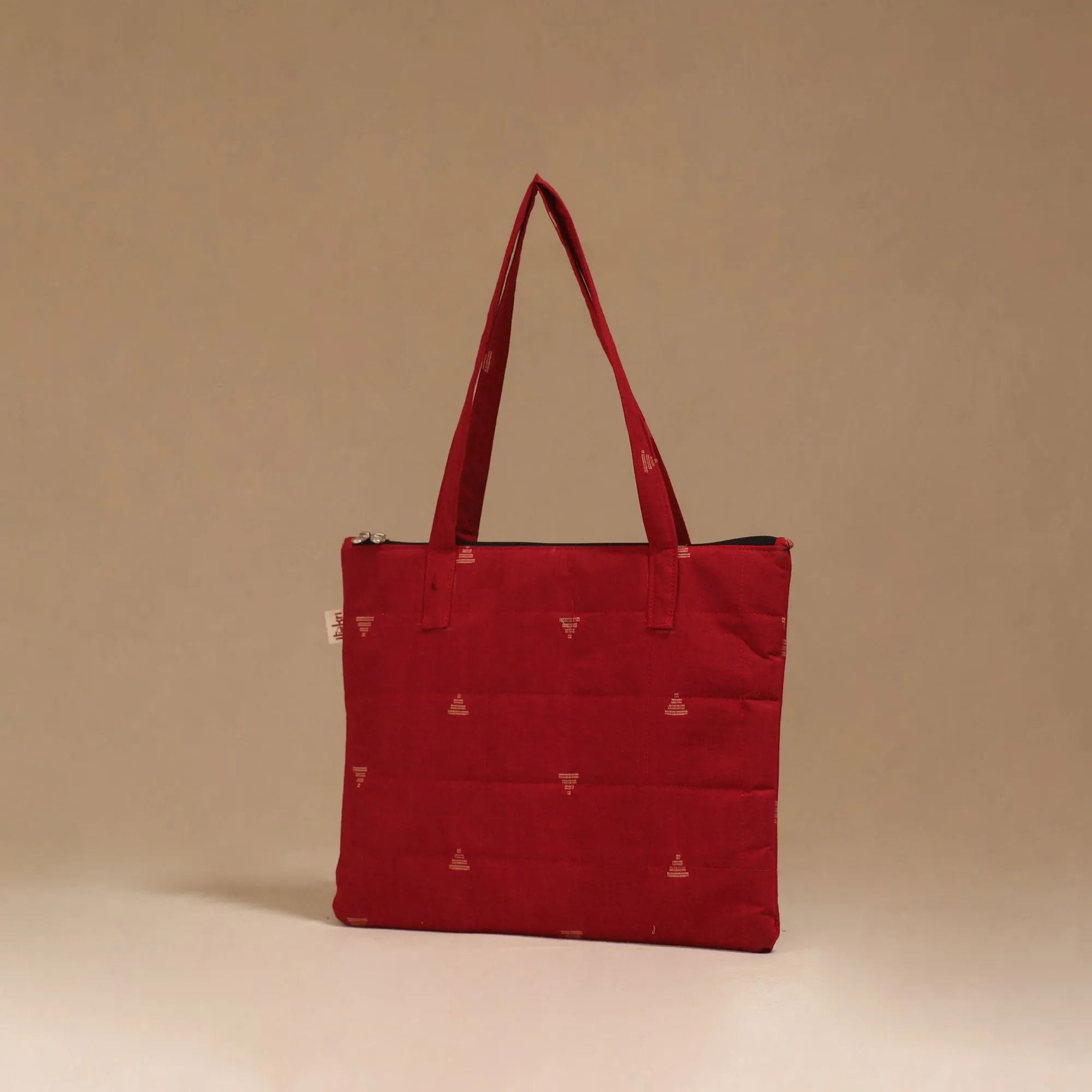 Red - Handcrafted Quilted Handbag 52 sold by Itokri product image thumbnail 2