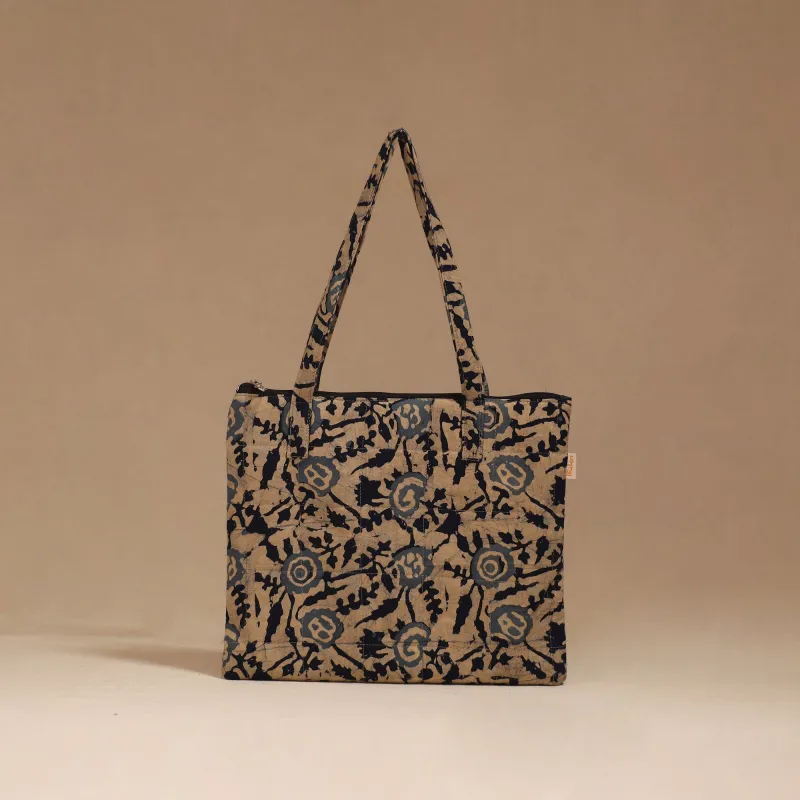 Brown - Handcrafted Quilted Handbag 41 sold by Itokri