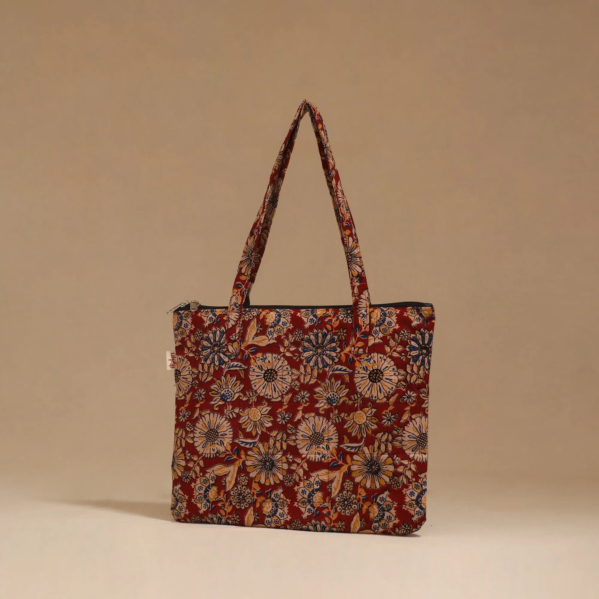 Maroon - Handcrafted Quilted Handbag 26 sold by Itokri product image thumbnail 2