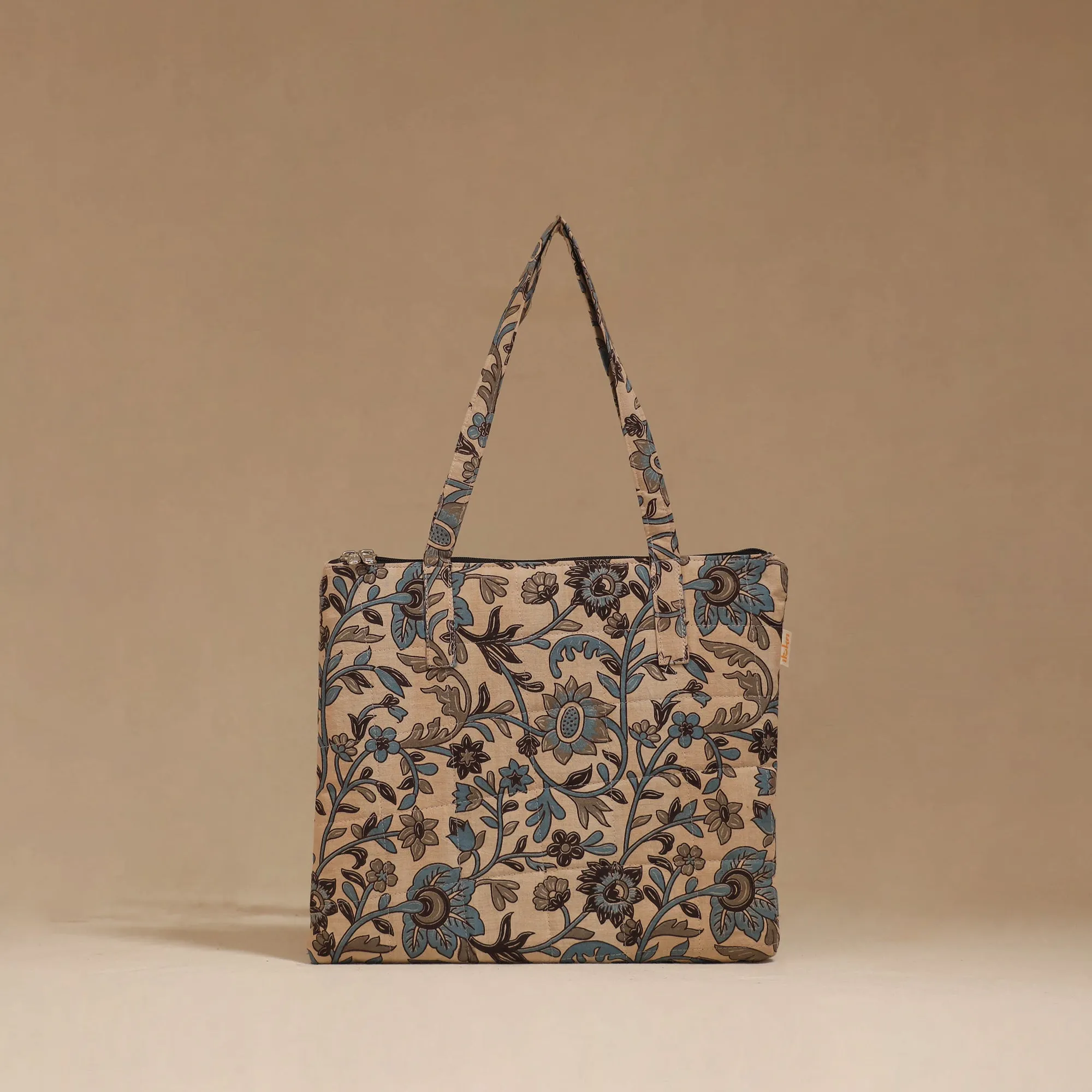 Beige - Handcrafted Quilted Handbag 04 sold by Itokri