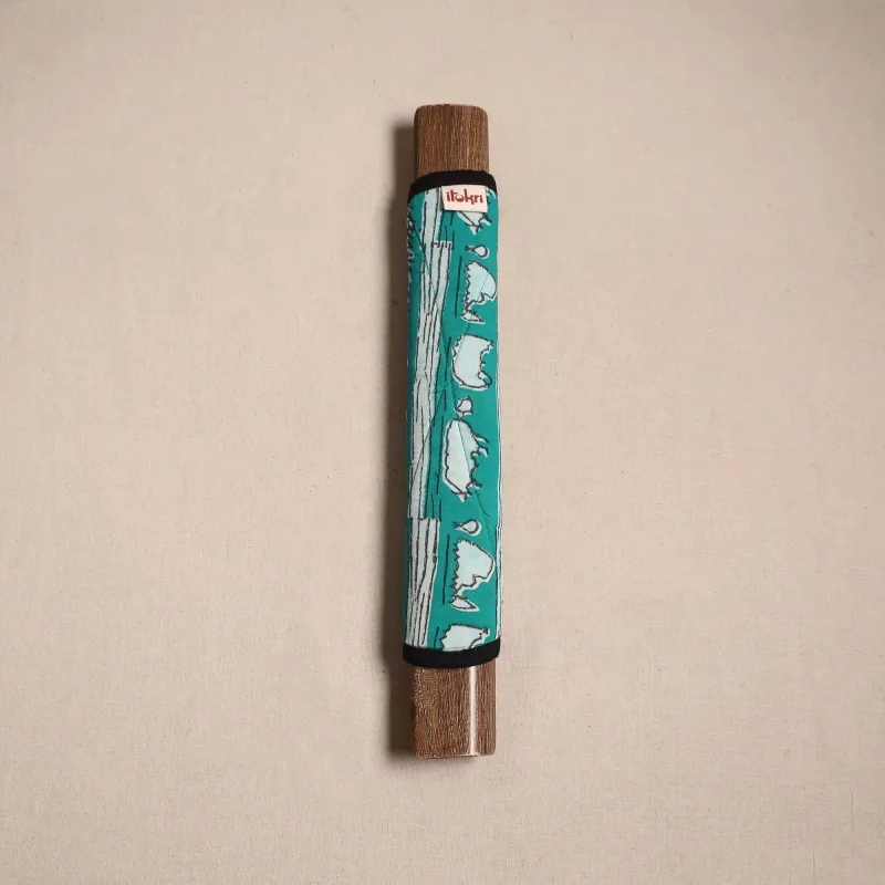 Green - Handmade Fridge Handle Cover 35 made by Itokri