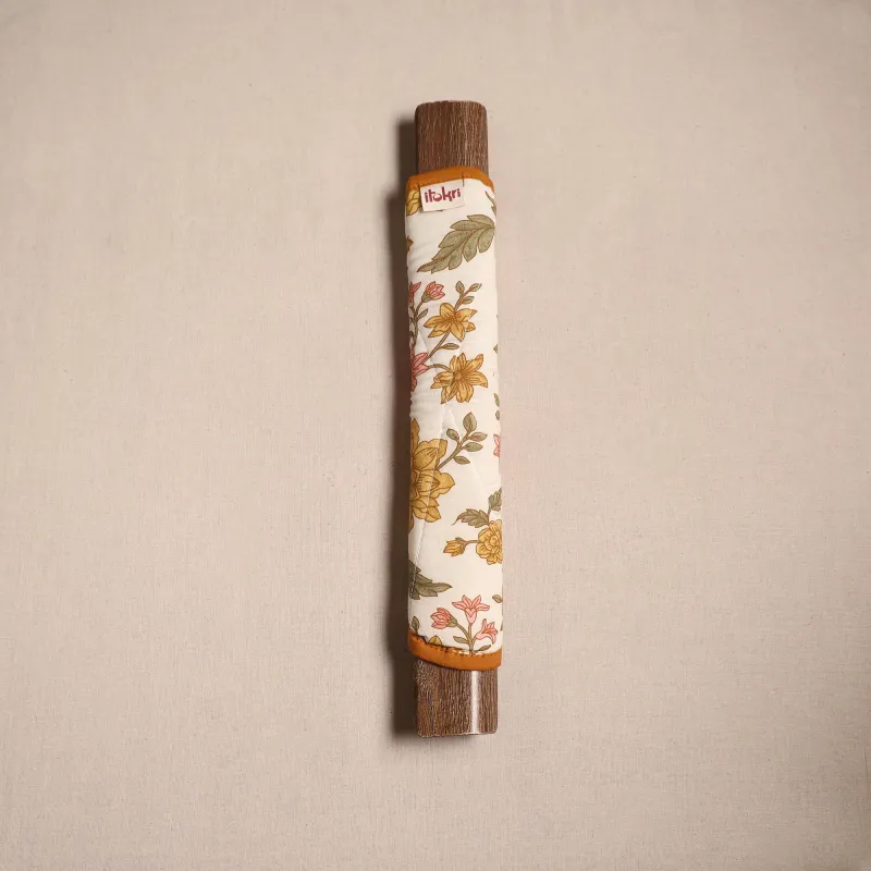 Beige - Handmade Fridge Handle Cover 06 made by Itokri