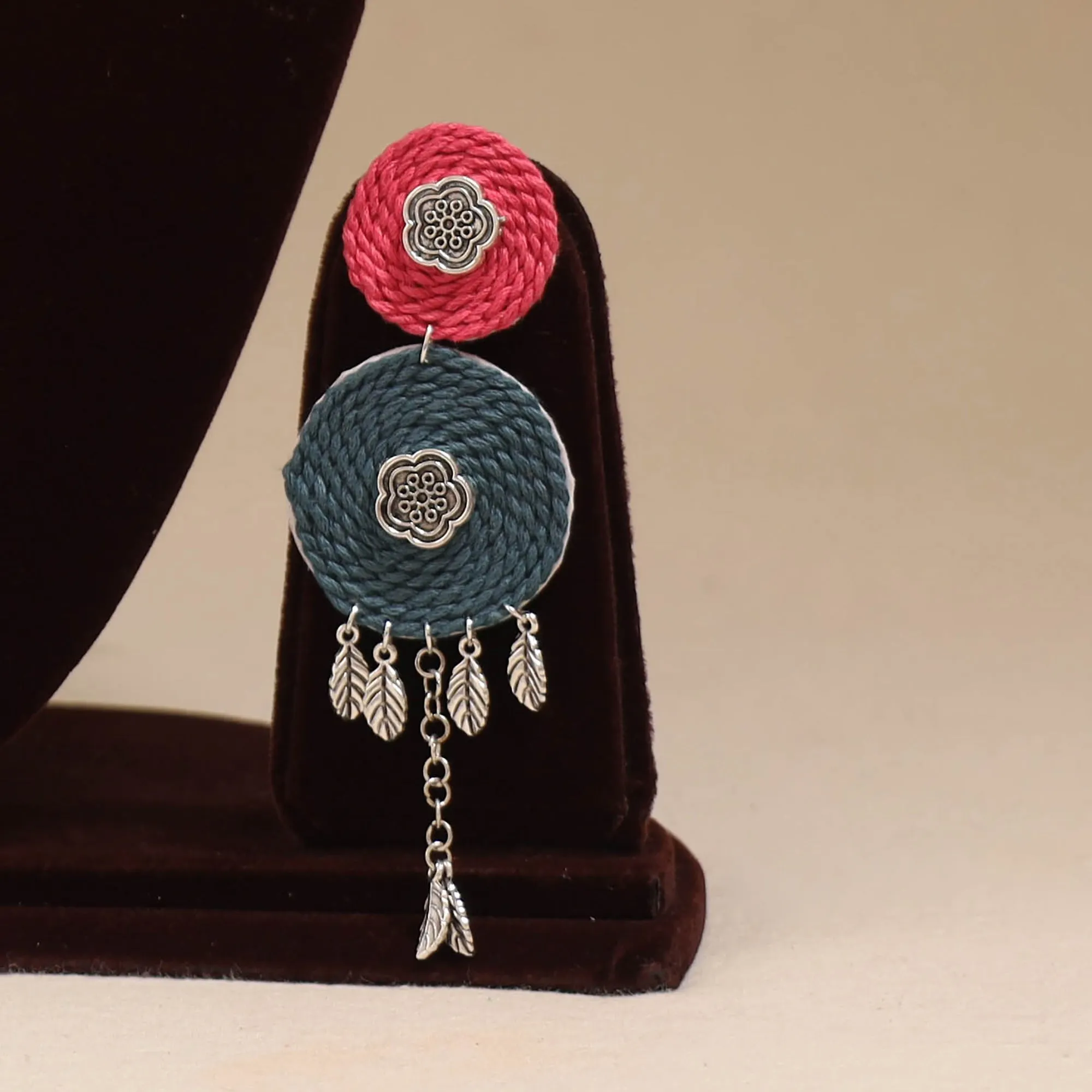 Multicolor - German Silver Thread Necklace Set 05 sold by Itokri product image thumbnail 2