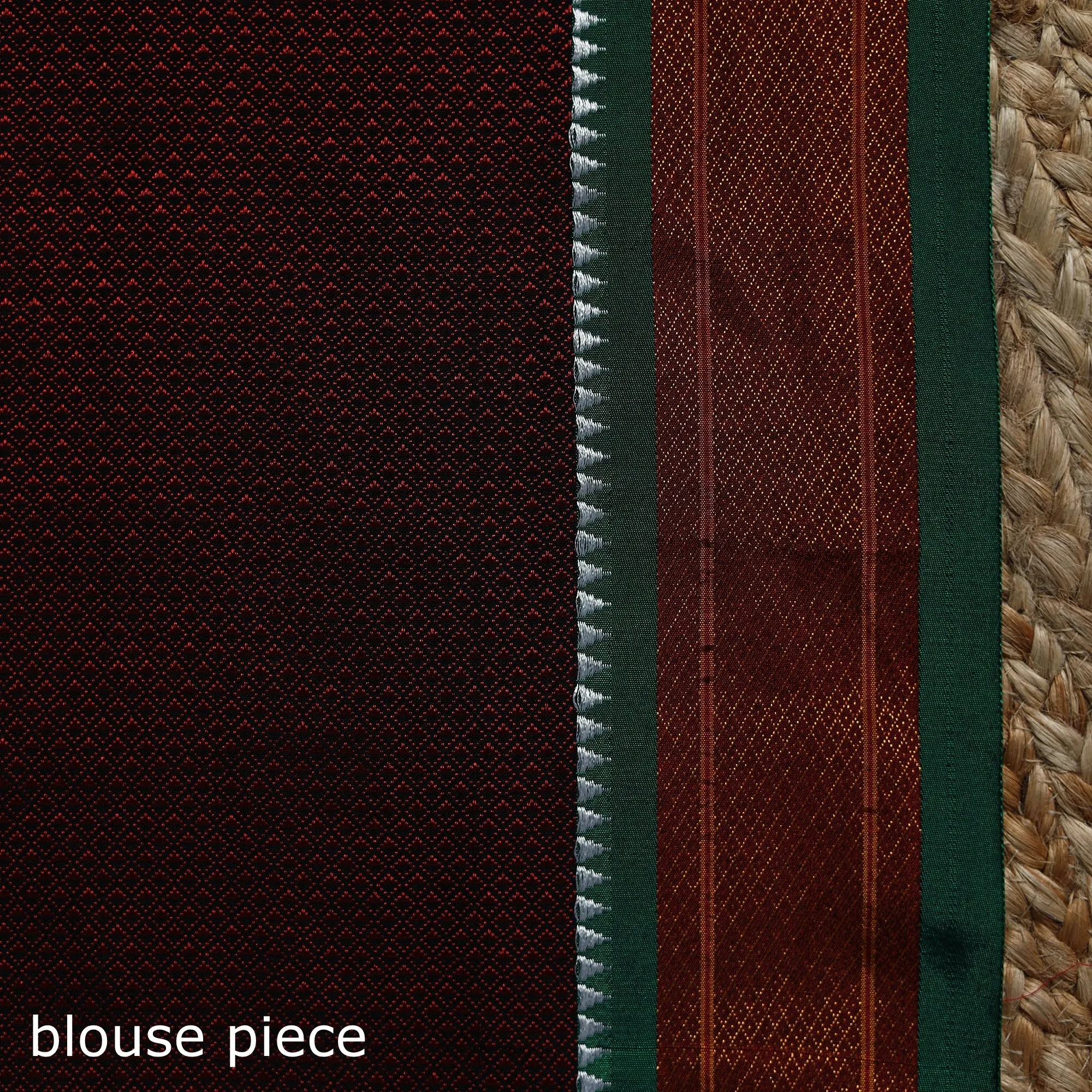 Silk Cotton Khun Saree with Ilkal Pallu Chikki Paras Border 37 sold by Itokri product image thumbnail 5